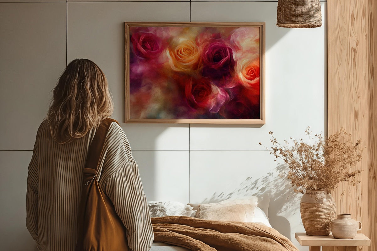 7 Floral Wall Art Prints for a Curated Living Room