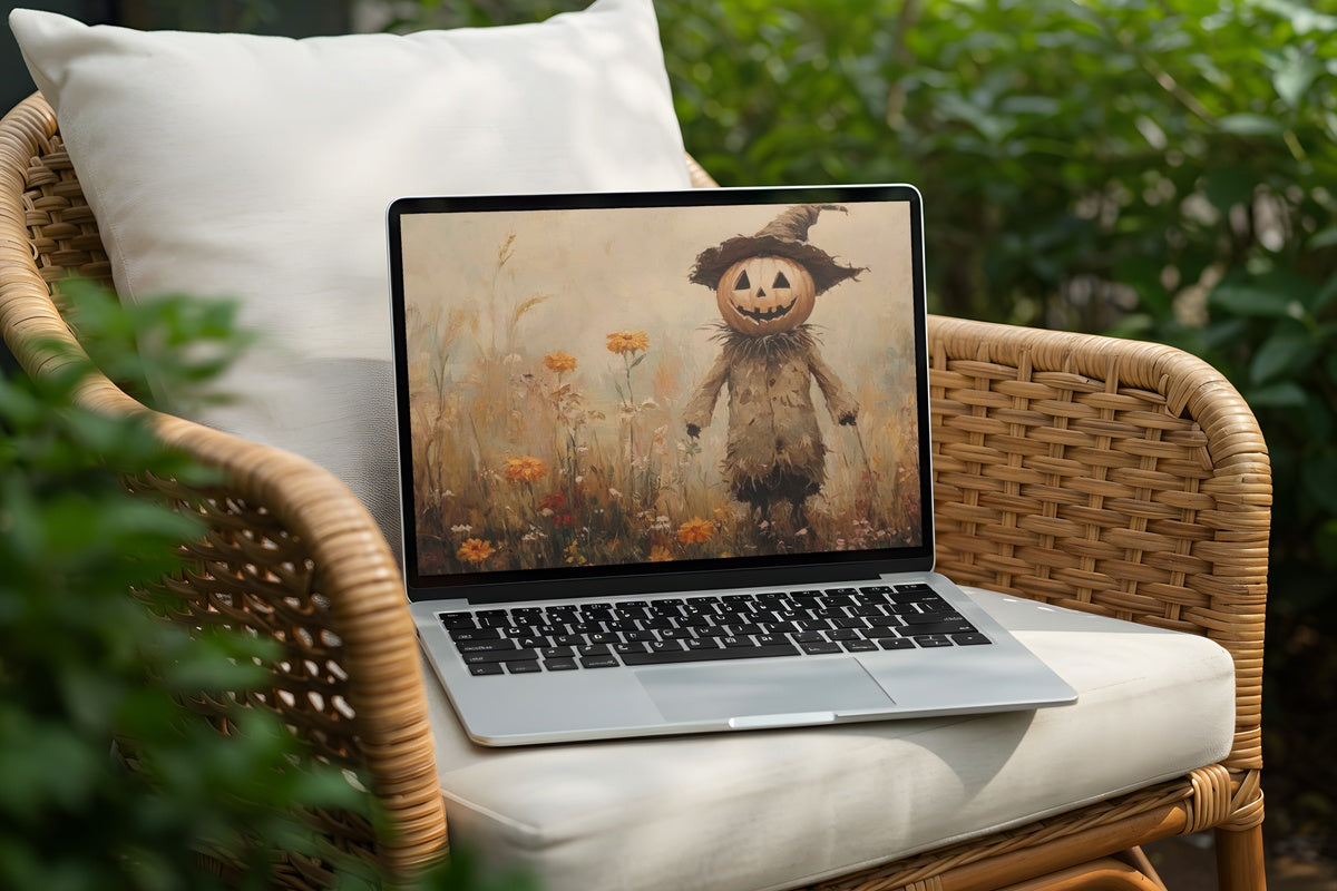 8 Halloween Desktop Wallpapers for the Quiet-Luxury Home