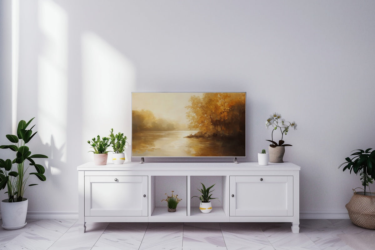 7 Landscape Frame TV Art Picks for a Curated Living Room