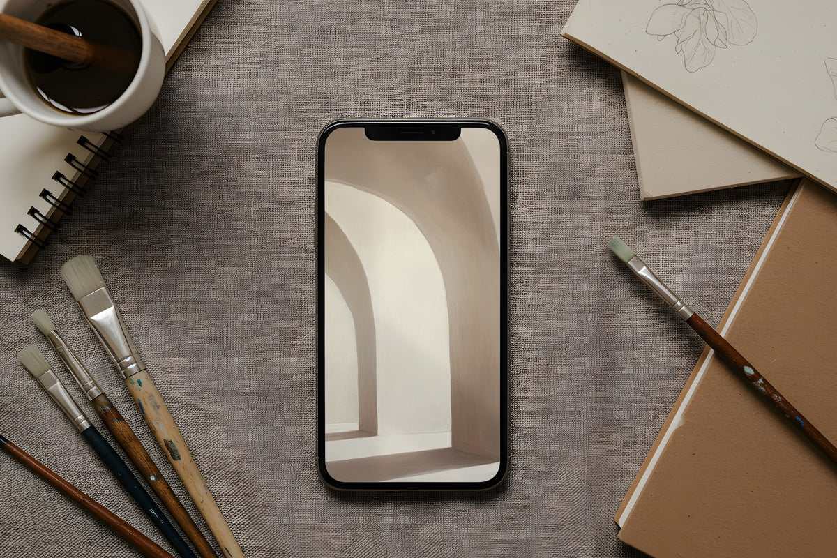 7 Neutral iPhone Wallpapers That Get Composition, Palette, and Mood Right