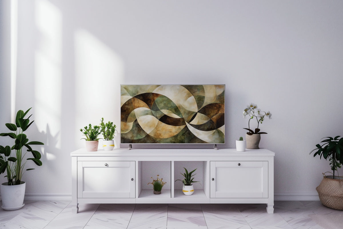 9 Modern Frame TV Art Picks for a Curated Living Room