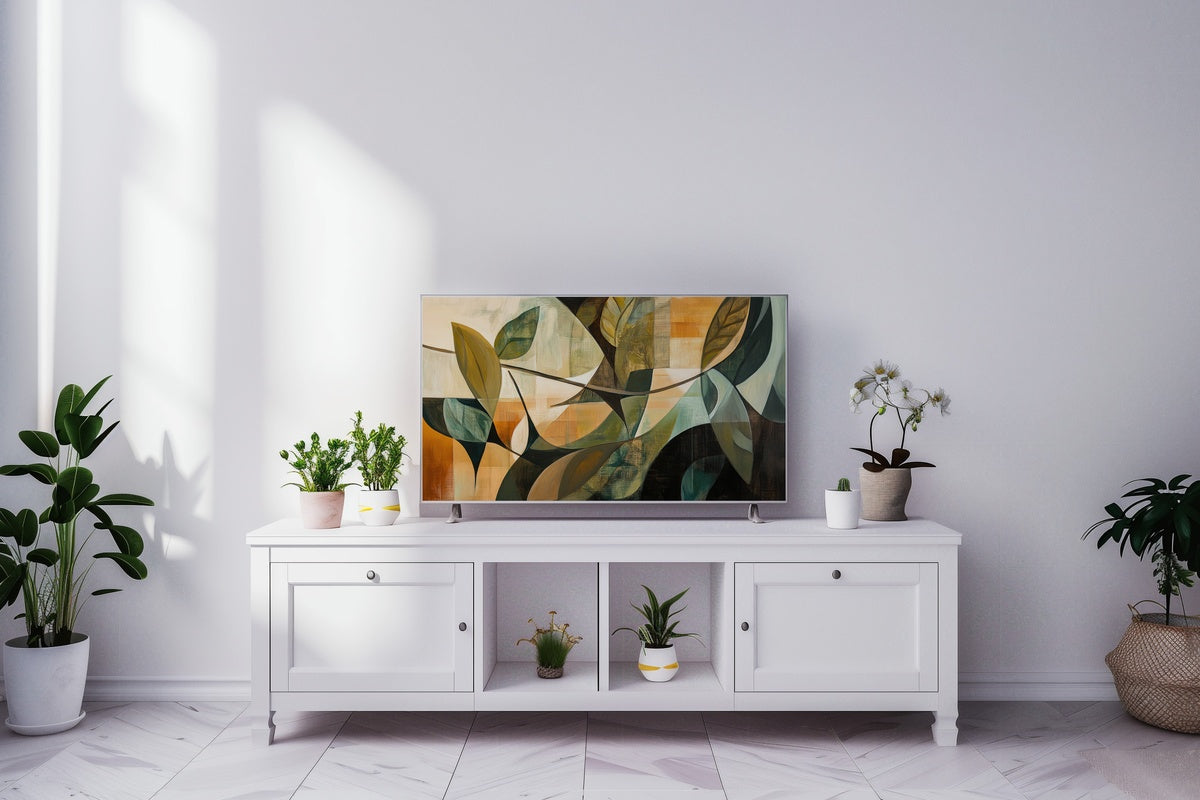 7 Modern Frame TV Art Picks: Composition, Palette & Mood Guide