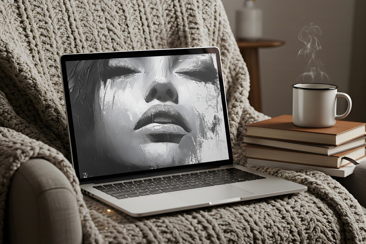 7 Black And White Desktop Wallpapers to Rotate Through the Season
