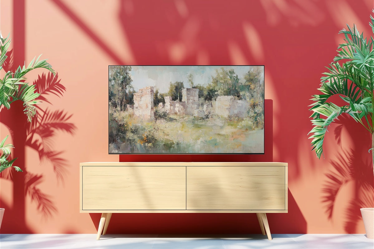 7 Vintage Frame TV Art Picks for a Curated Living Room