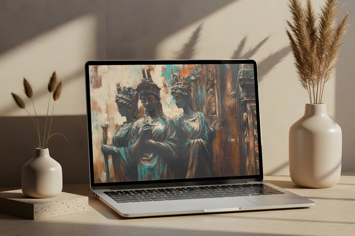8 Boho Desktop Wallpapers That Make Every Morning Feel Curated