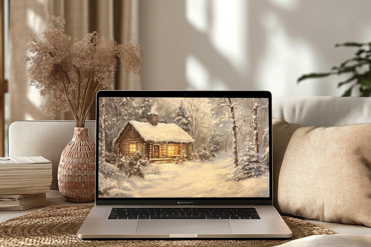 9 Christmas Desktop Wallpapers for the Quiet-Luxury Home
