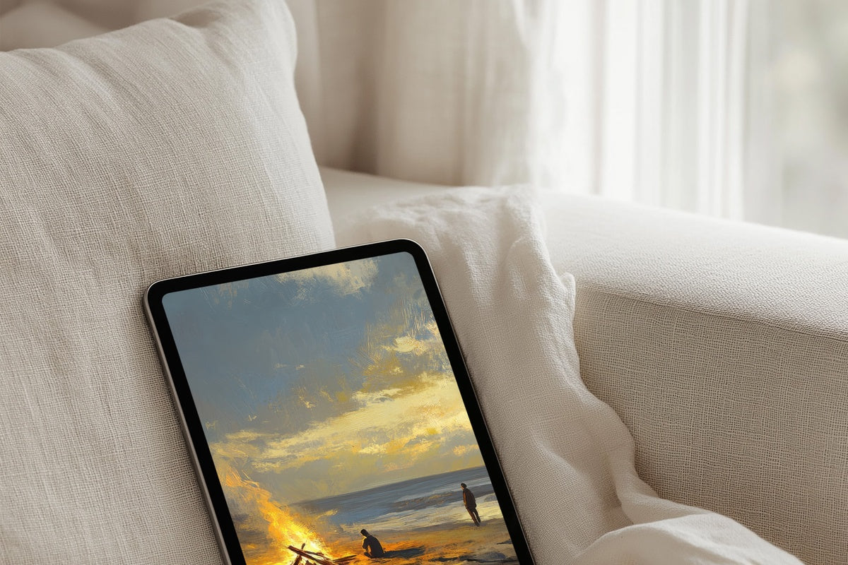 9 Coastal iPad Wallpapers for a Curated, Calm Living Space