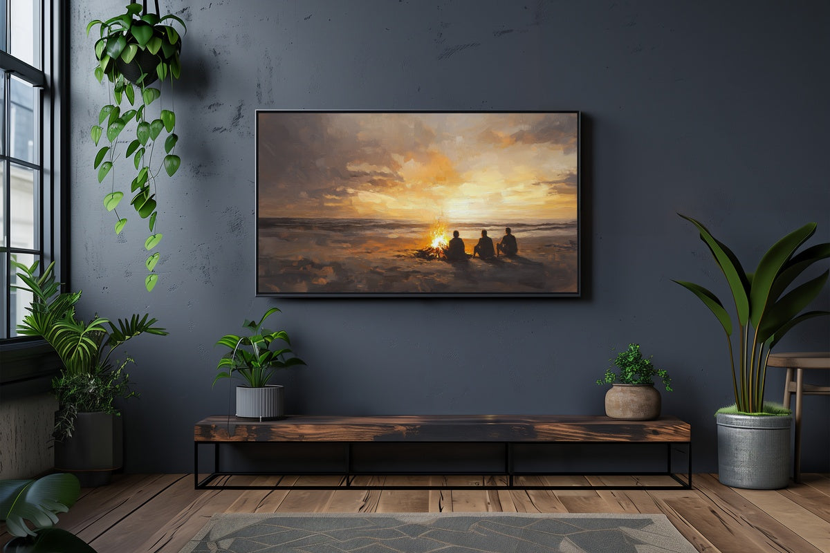10 Coastal Frame TV Art Picks That Turn Your Living Room Into a Seascape