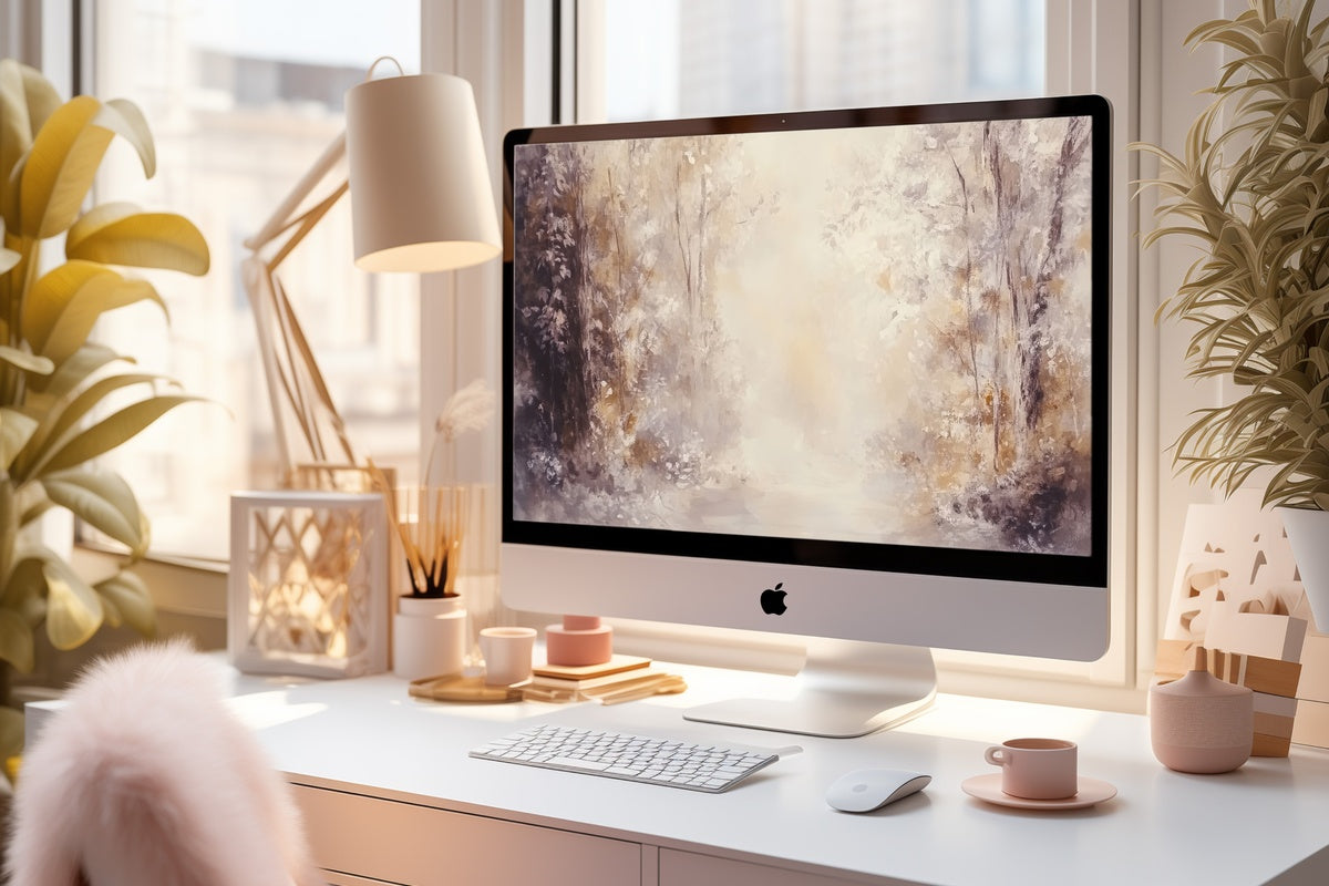 10 Fall Desktop Wallpapers for a Curated, Cozy Workspace