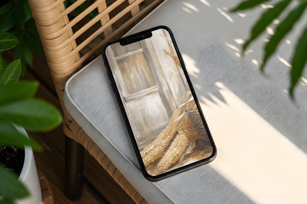 7 Farmhouse iPhone Wallpapers for a Curated, Grounded Home Aesthetic