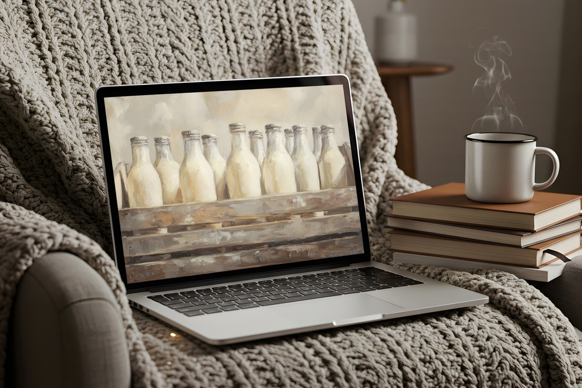 8 Farmhouse Desktop Wallpapers for a Curated, Grounded Workspace