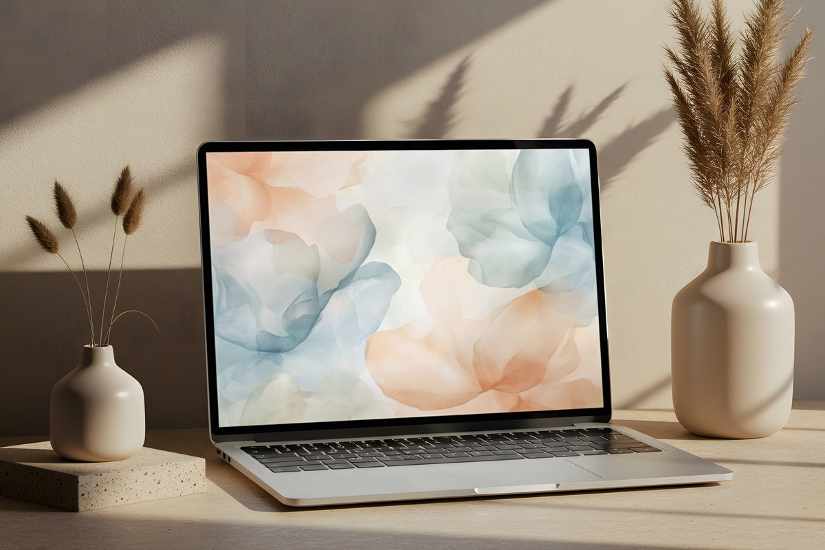 7 Floral Desktop Wallpapers for a Curated, Gallery-Worthy Workspace