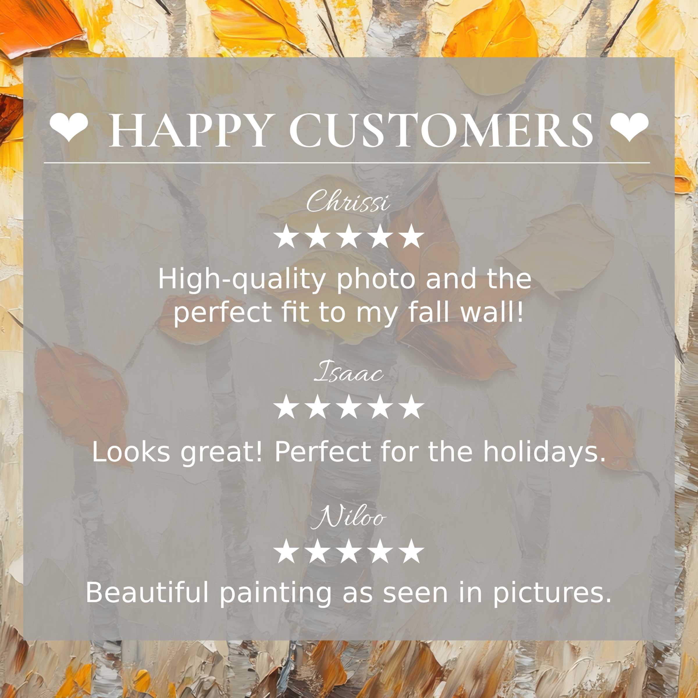 Elegant trees art for Frame TV with abstract sunset tones, trusted by happy customers praising quality and style