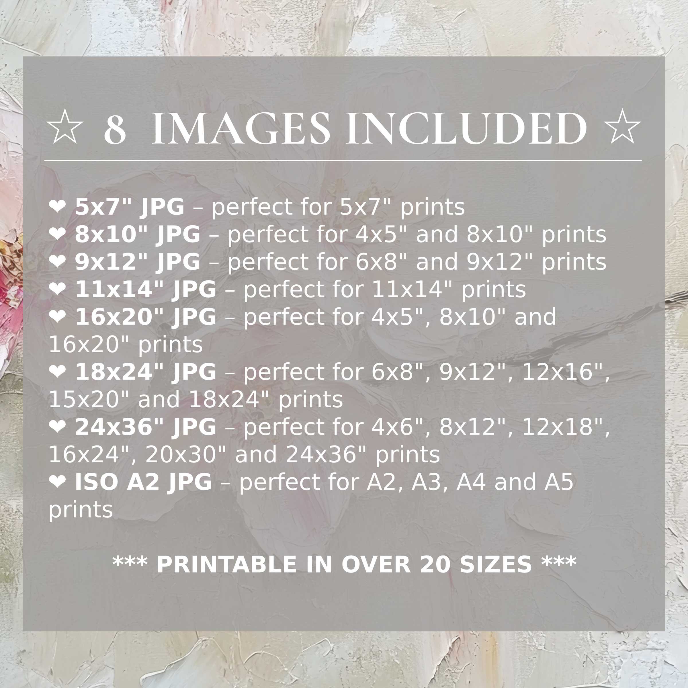 Spring digital print radiates serene pastels and soft neutrals, offered in 8 high-quality sizes to elevate modern interiors with timeless style and adaptable luxury