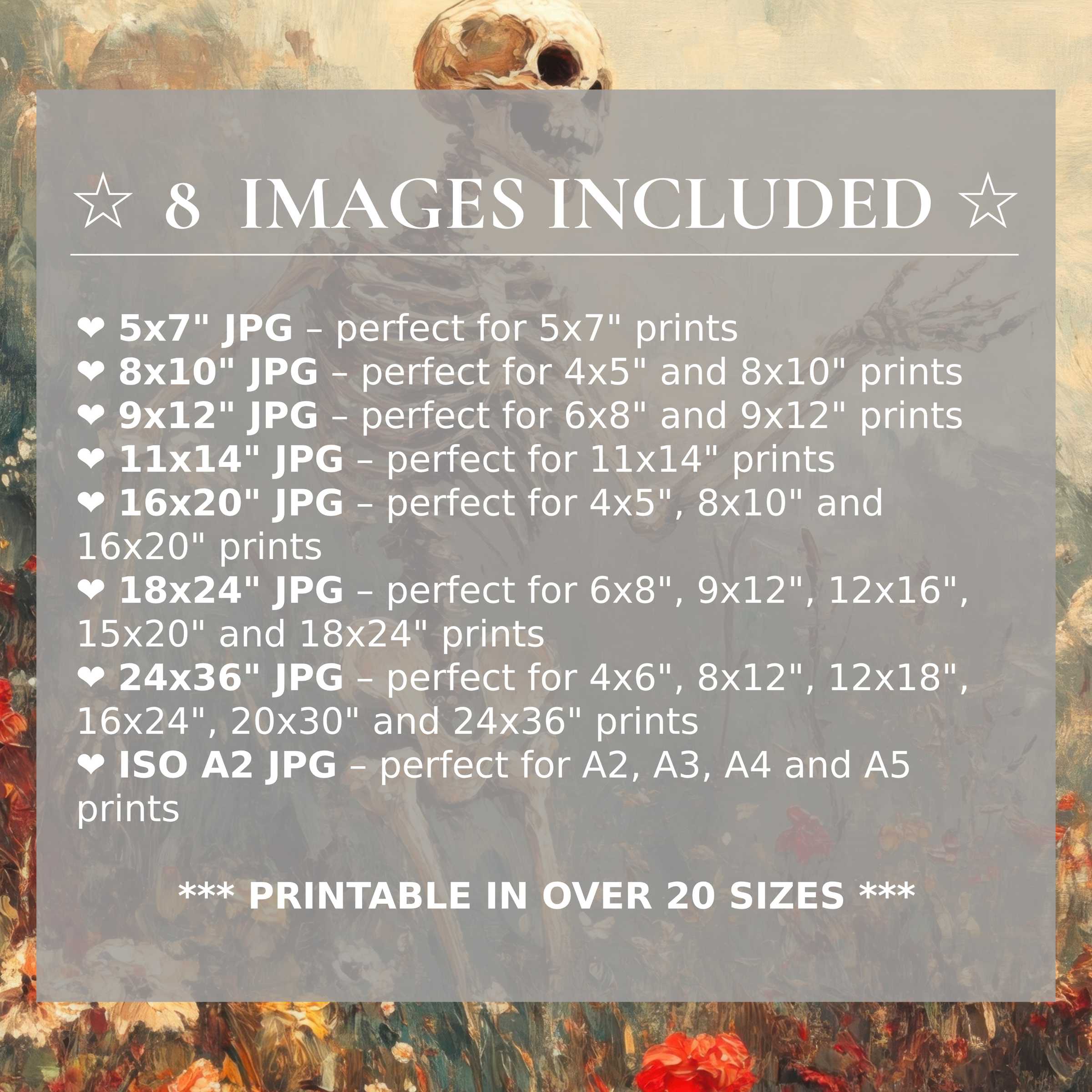 Halloween digital print blending warm amber and muted cream tones with a radiant, timeless allure; includes 8 high-quality sizes for versatile, elegant modern interiors