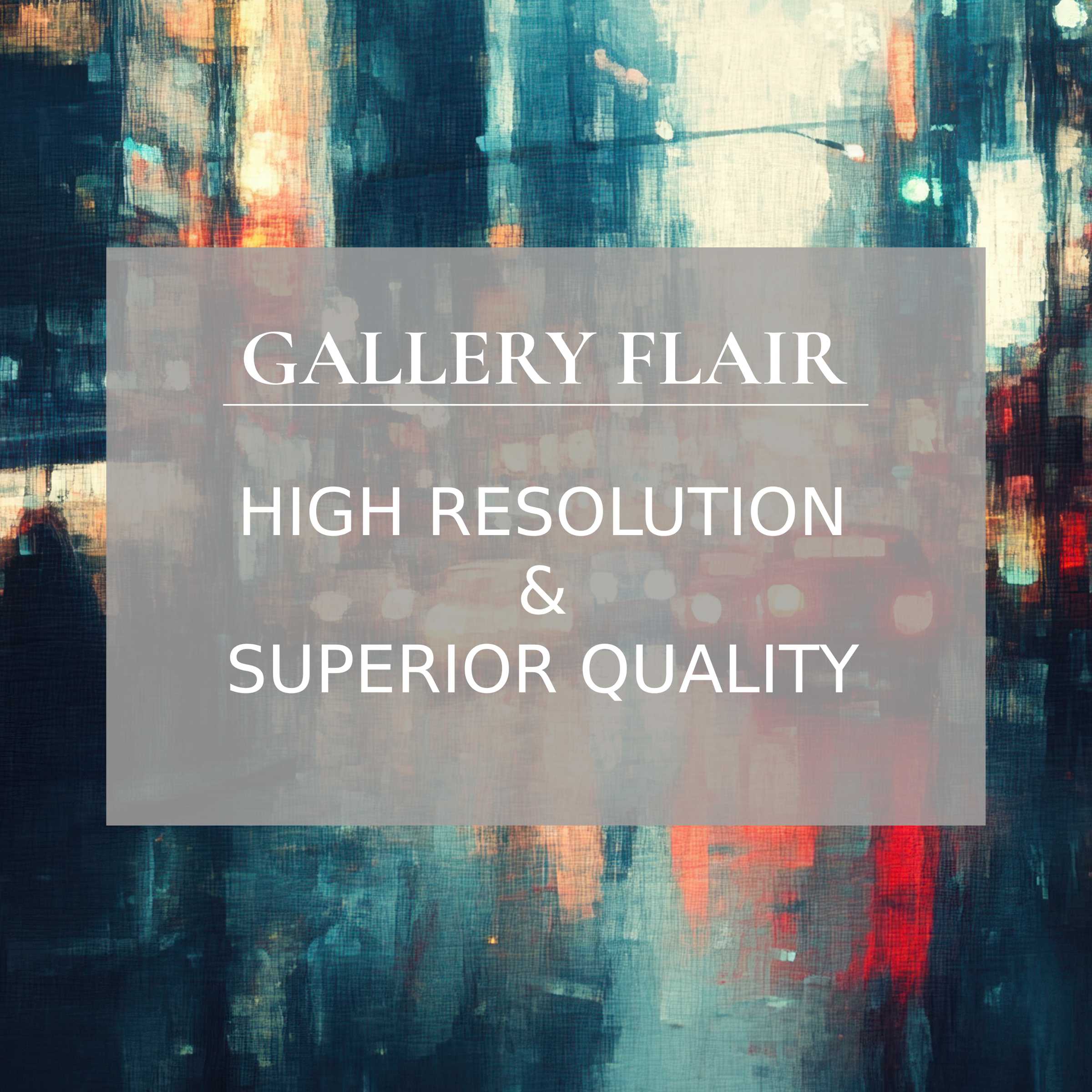 Elegant, high-resolution urban Frame TV picture with refined brush strokes and vivid clarity for sophisticated home decor