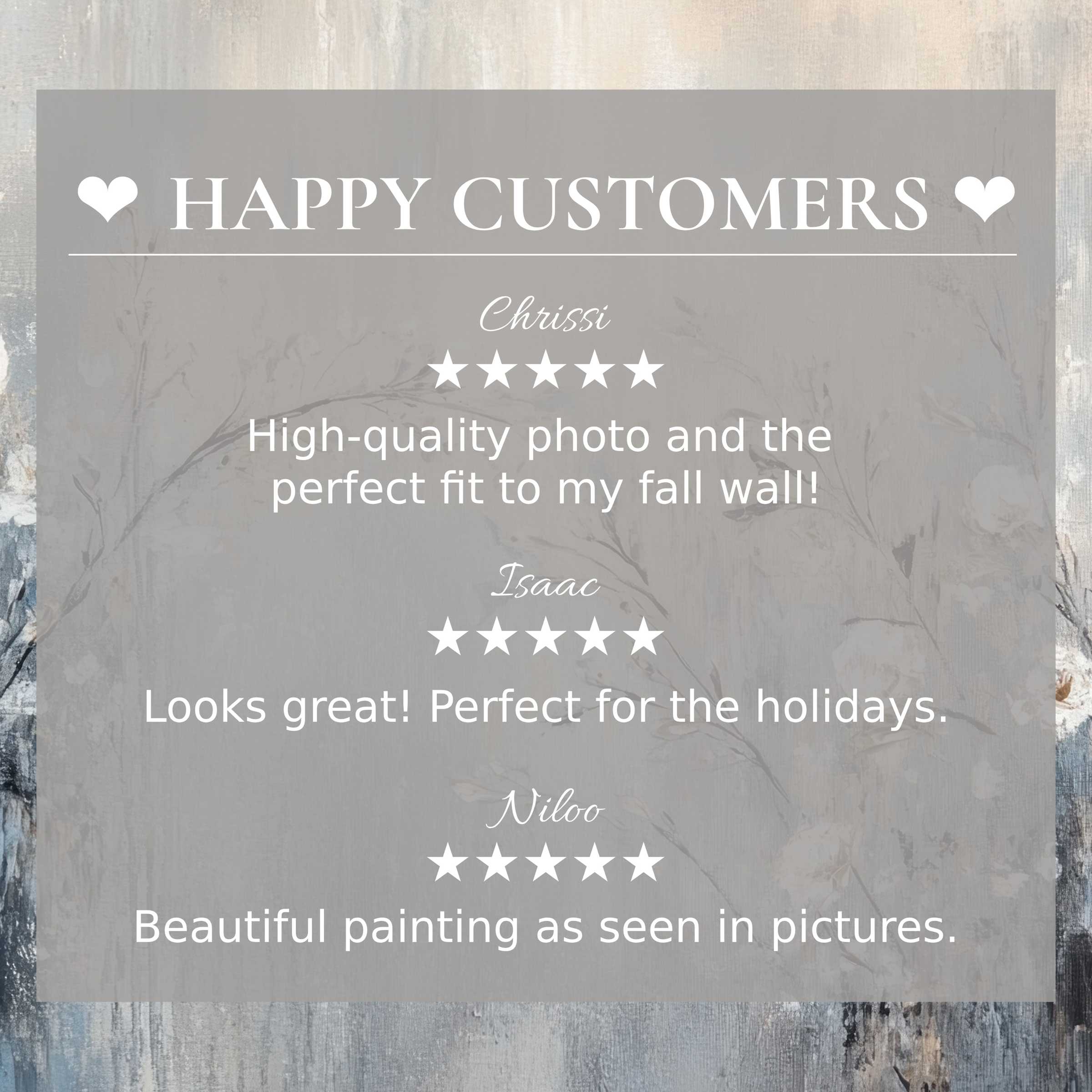 Refined botanical art for Frame TV with abstract muted florals, featuring happy customer reviews that build trust and elegance