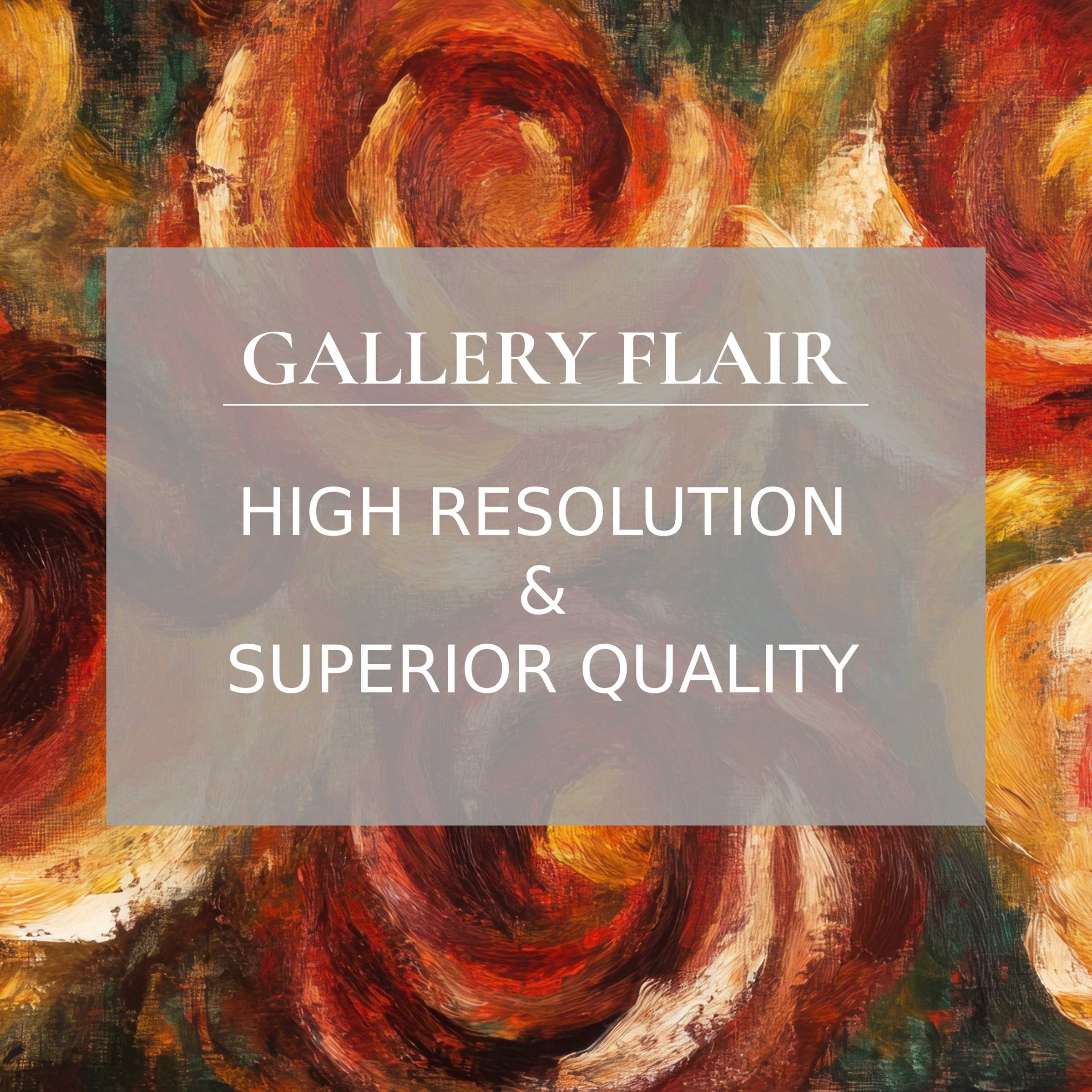 Elegant, high-resolution floral Frame TV picture with rich autumnal tones and exquisite visual clarity for refined décor