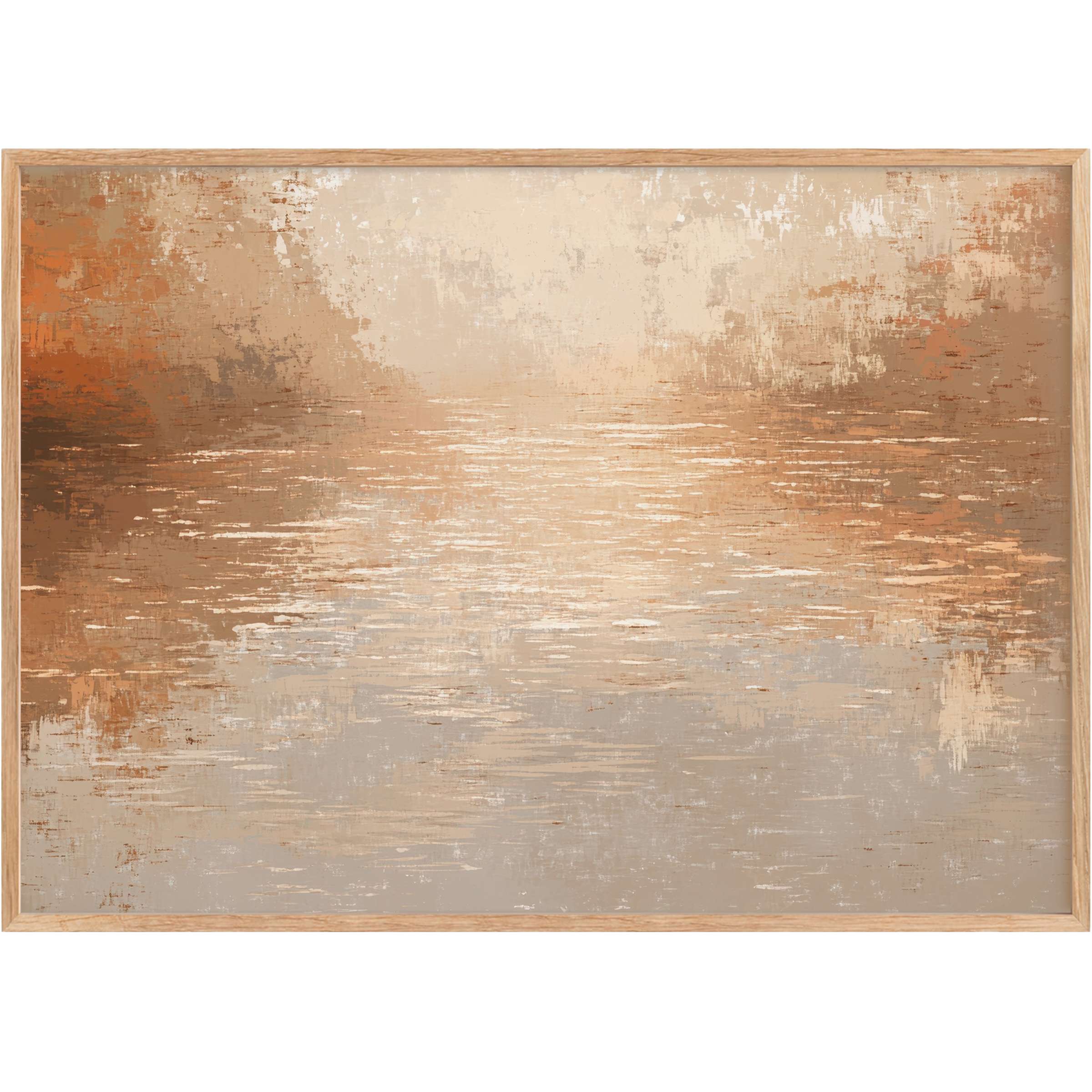 Vintage printable wall art evoking warm amber and soft taupe tones, creating a serene, timeless ambiance for elegant interiors