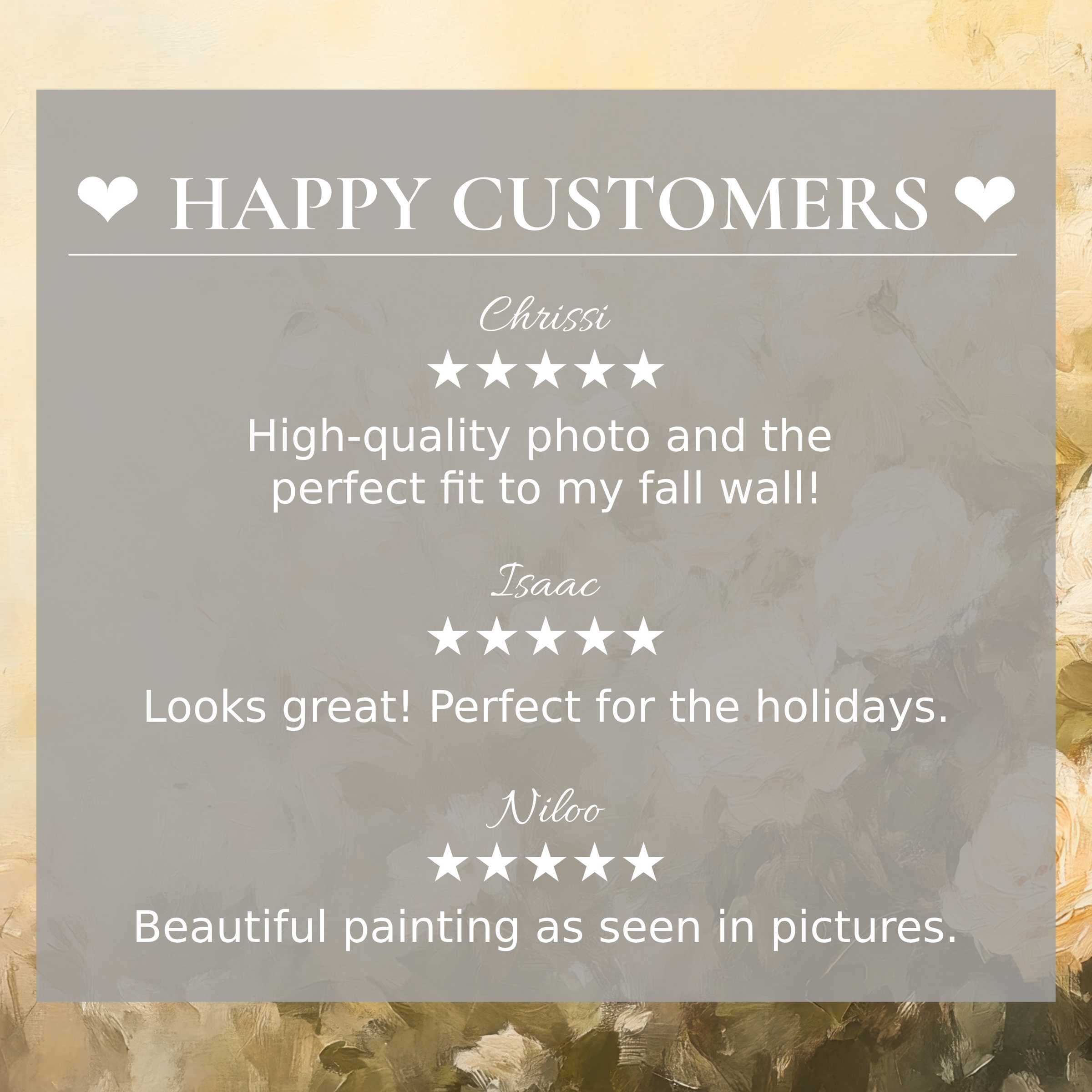 Positive reviews highlight elegant abstract sunset colors in summer art for Frame TV by a happy customer
