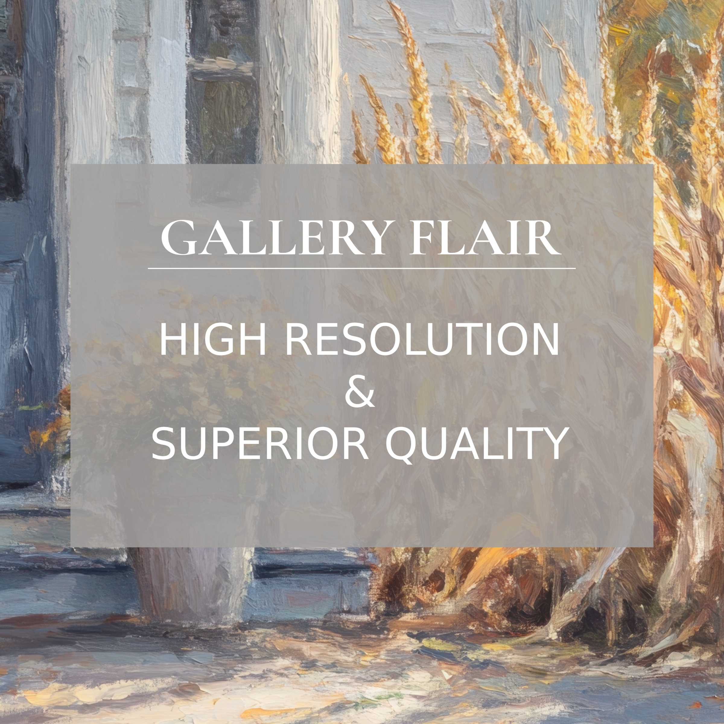 Farmhouse Frame TV picture showcasing elegant brushwork with high resolution and refined visual clarity