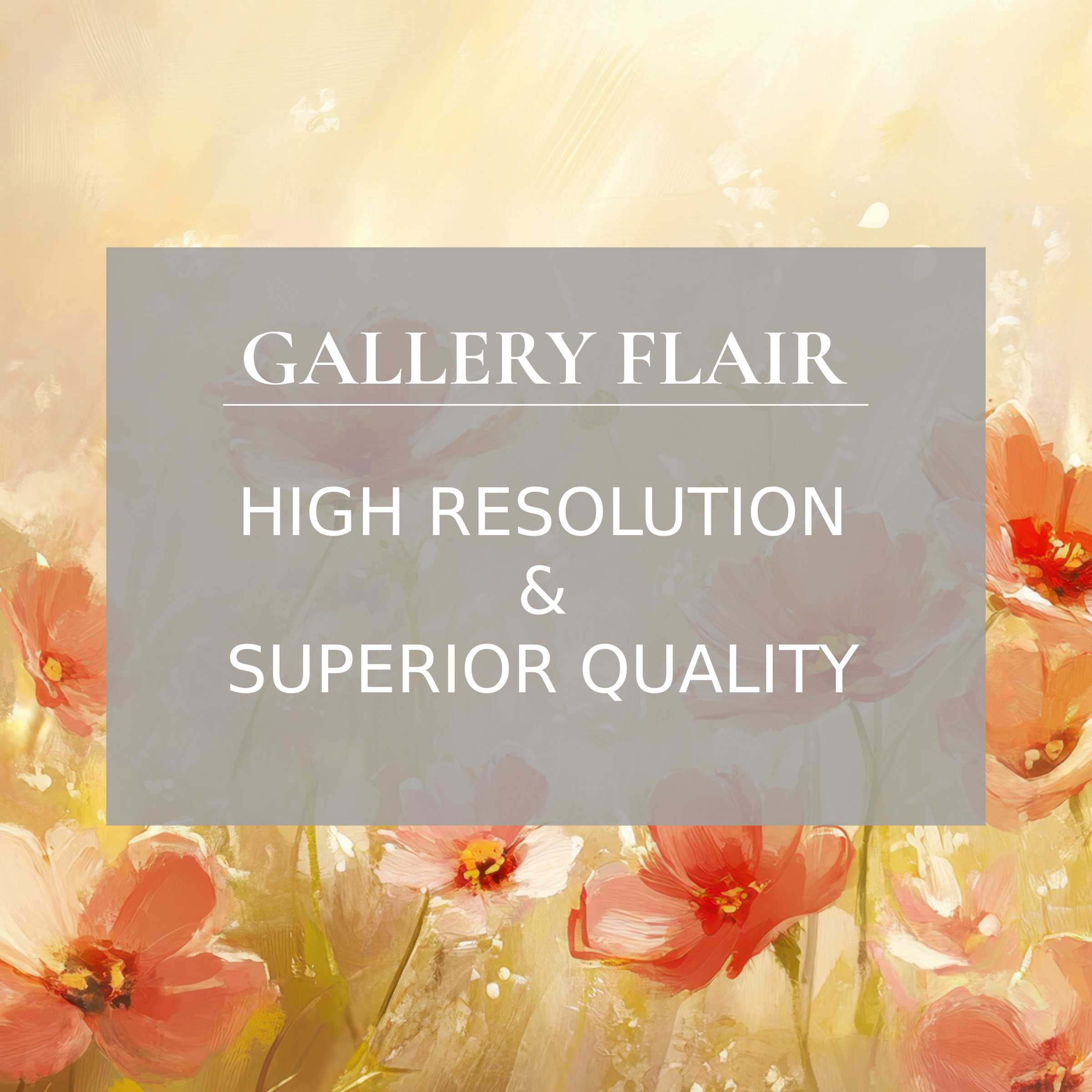 Radiant summer printable art with delicate coral blooms, exquisite detail, and a soothing golden glow to elevate modern interiors