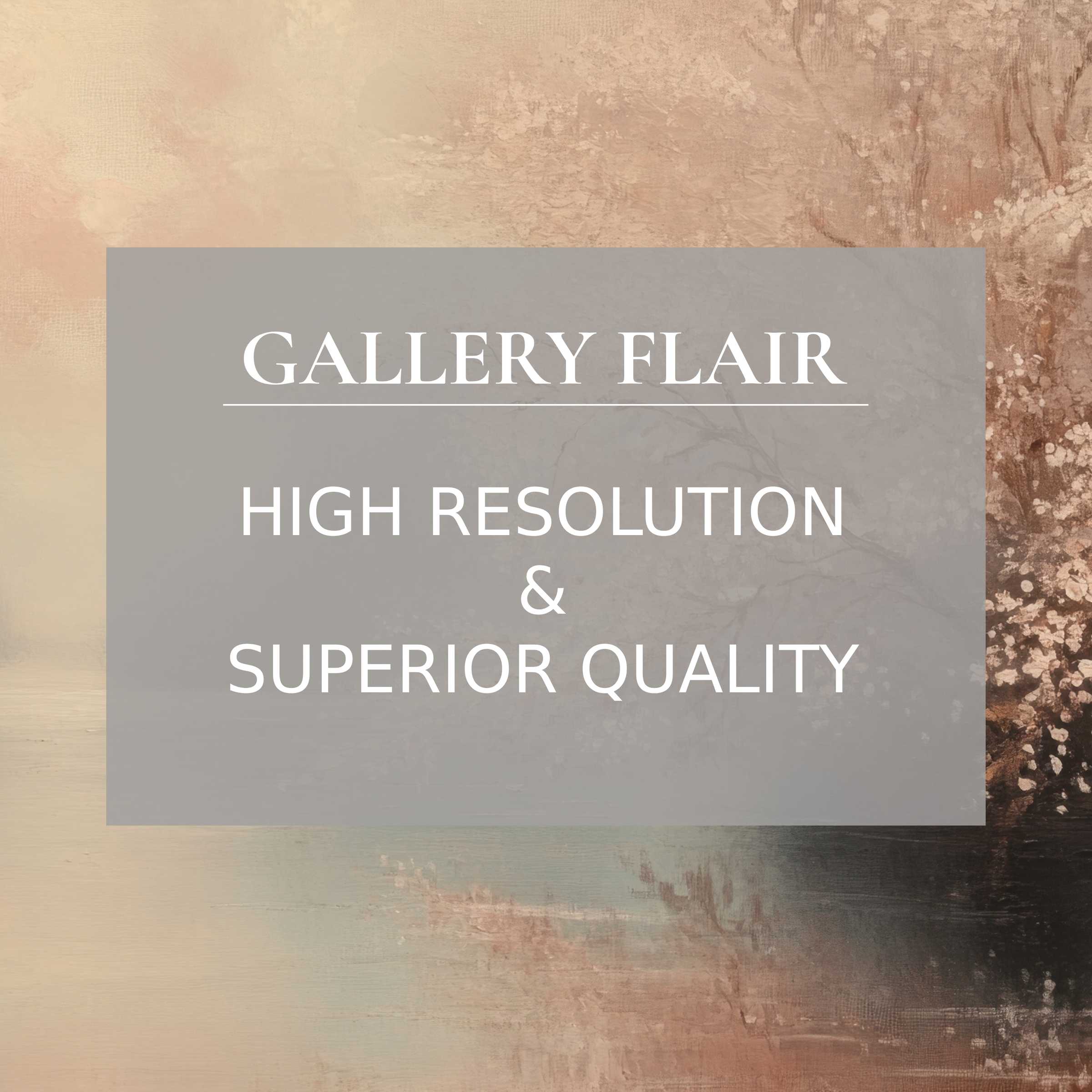 Calming landscape printable art with delicate, textured details that enrich a modern home’s serene ambiance