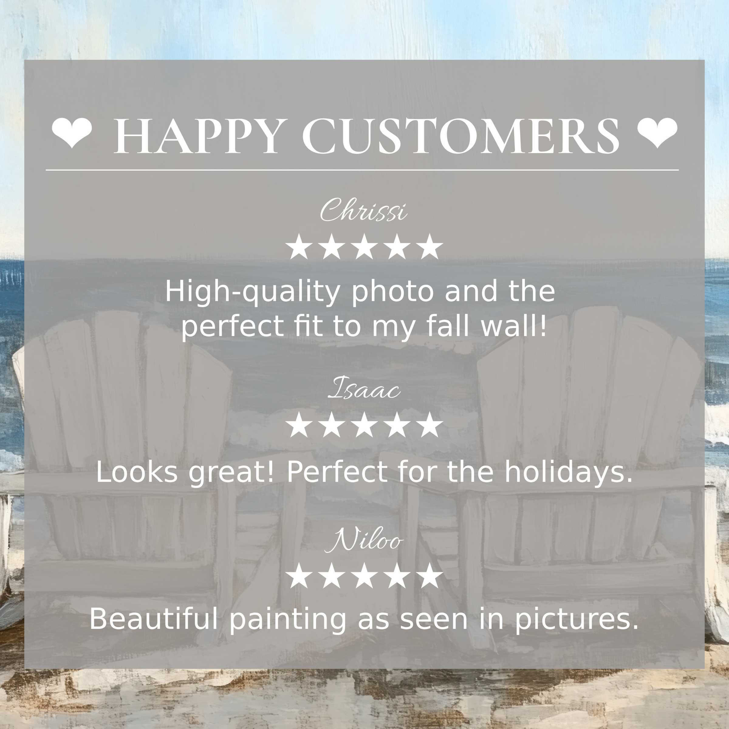 Beach art for Frame TV with abstract ocean hues, happy customer reviews build trust and showcase elegant appeal