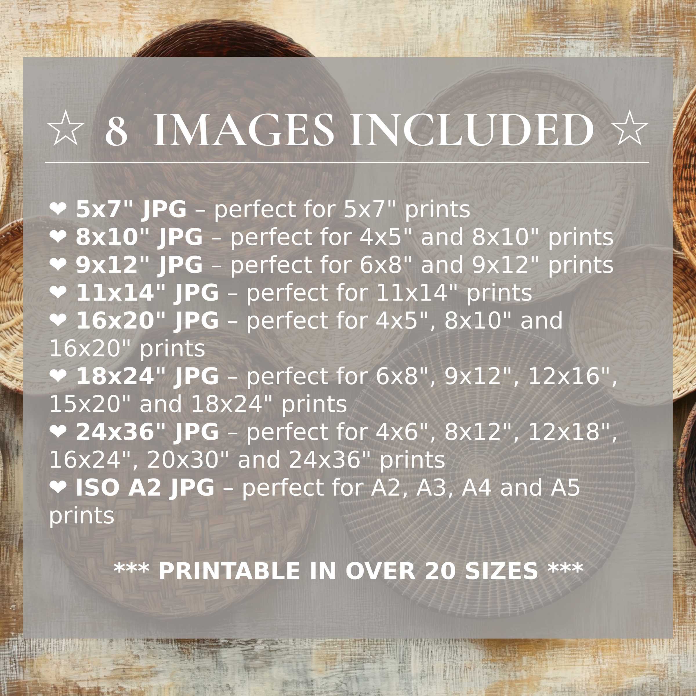 Radiant boho digital print in warm earth tones and rich textures, elevating modern interiors with style; includes 8 high-quality sizes