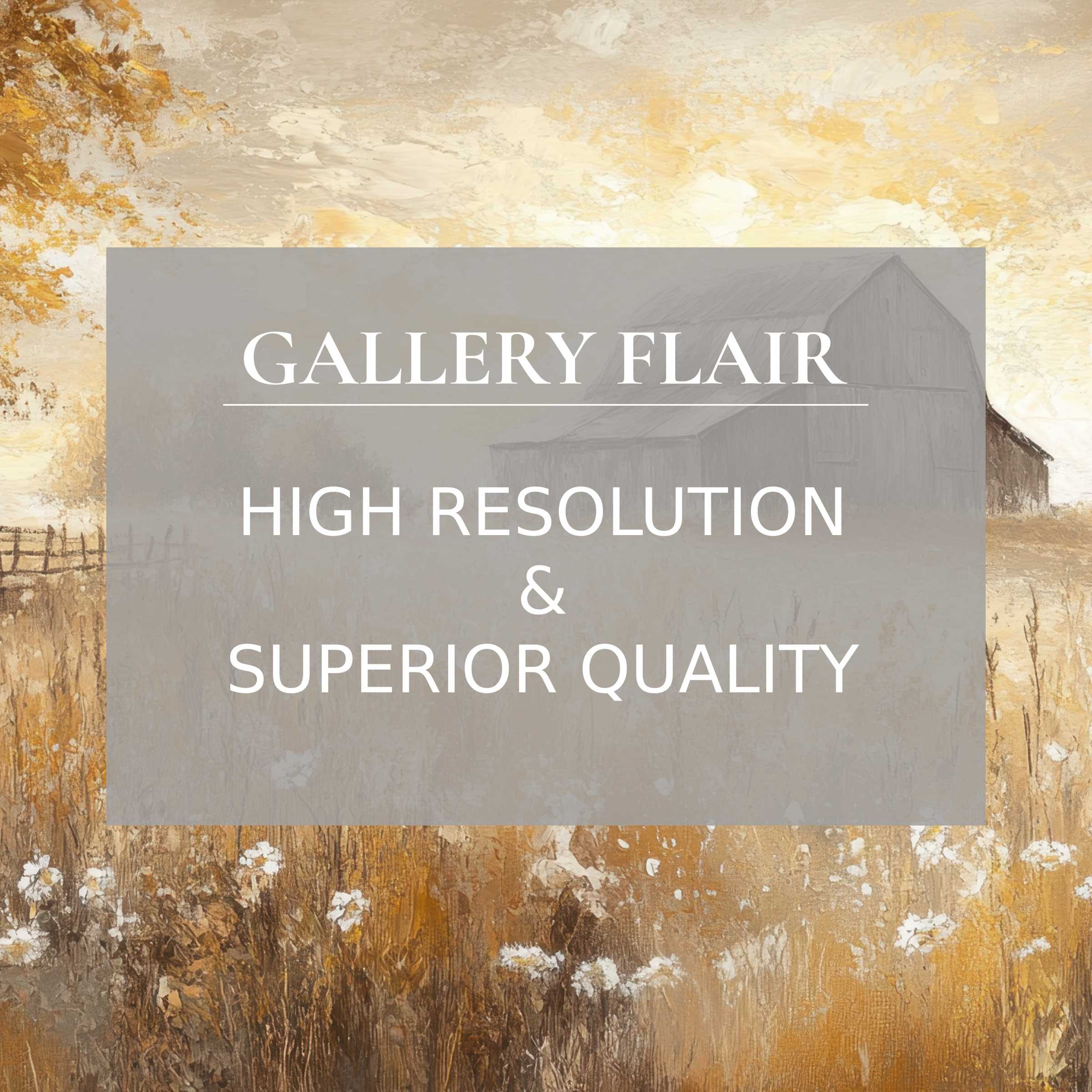 Elegant farmhouse Frame TV picture with muted tones, exquisite texture, and high-resolution clarity for refined home decor