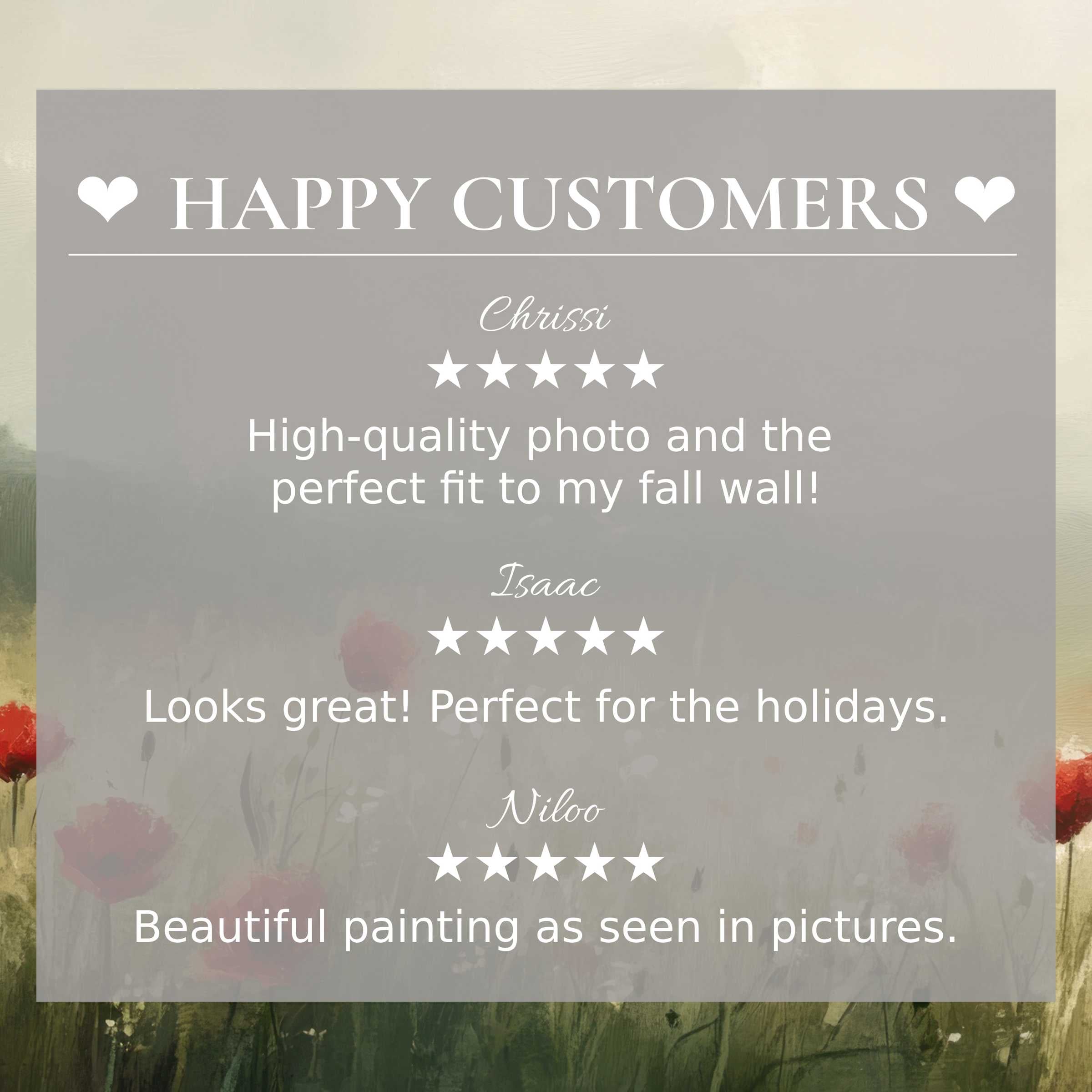 Elegant spring art for Frame TV with abstract floral tones and happy customer reviews building trust and style appeal