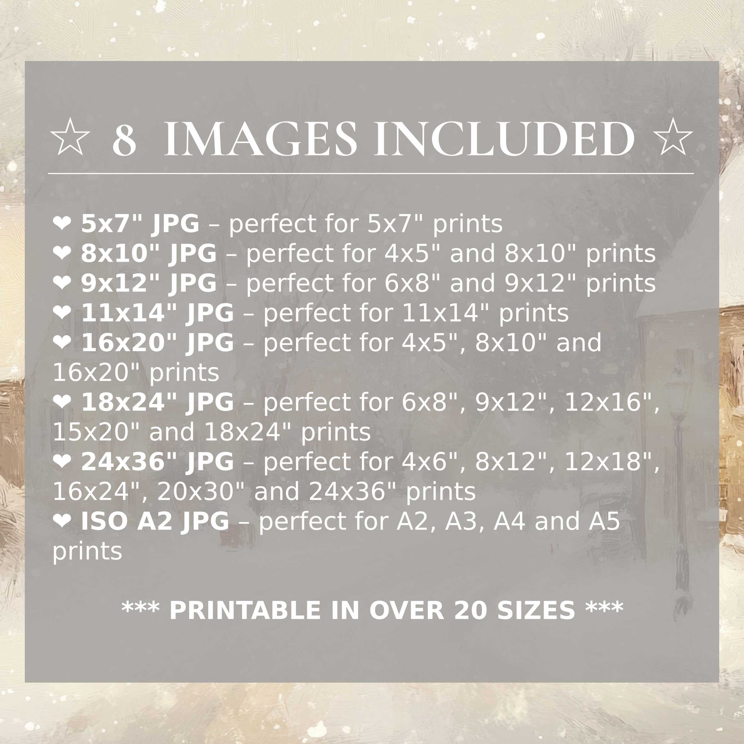 Christmas digital print exuding radiant warmth and muted earth tones, elevating modern interiors with style and flexibility; includes 8 high-quality sizes