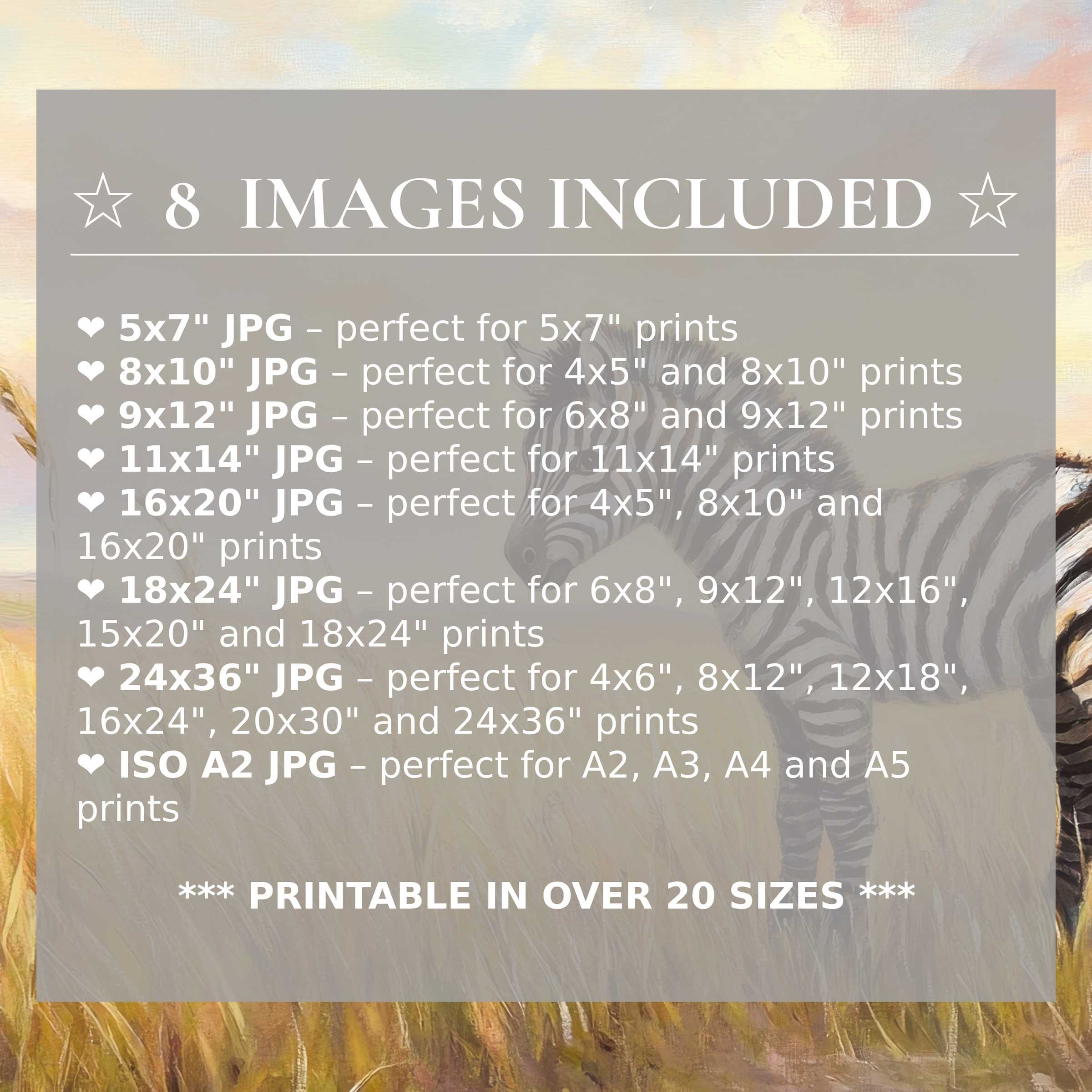 Nursery digital print featuring radiant golden and soft pastel hues, delivering calming elegance with 8 high-quality sizes included to effortlessly enhance modern interiors