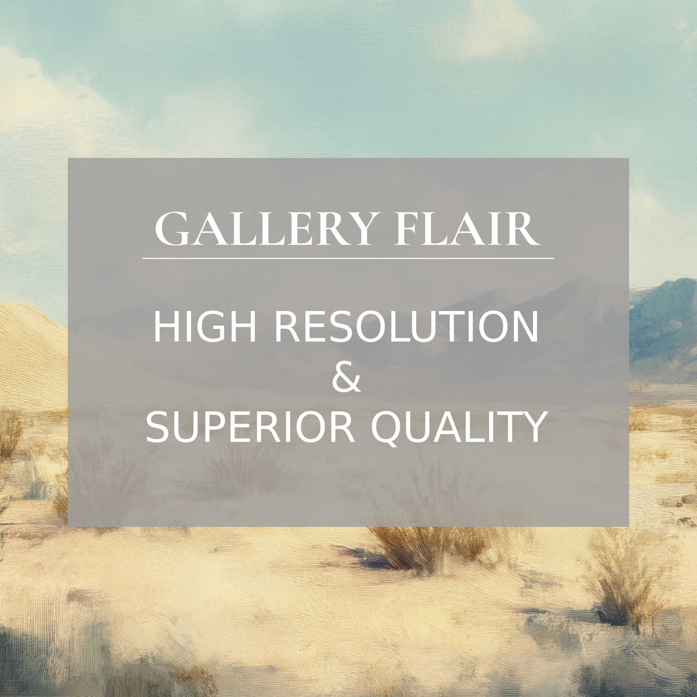 Calming landscape printable art capturing sunlit desert hues and soft sky tones, crafted in premium high-resolution detail