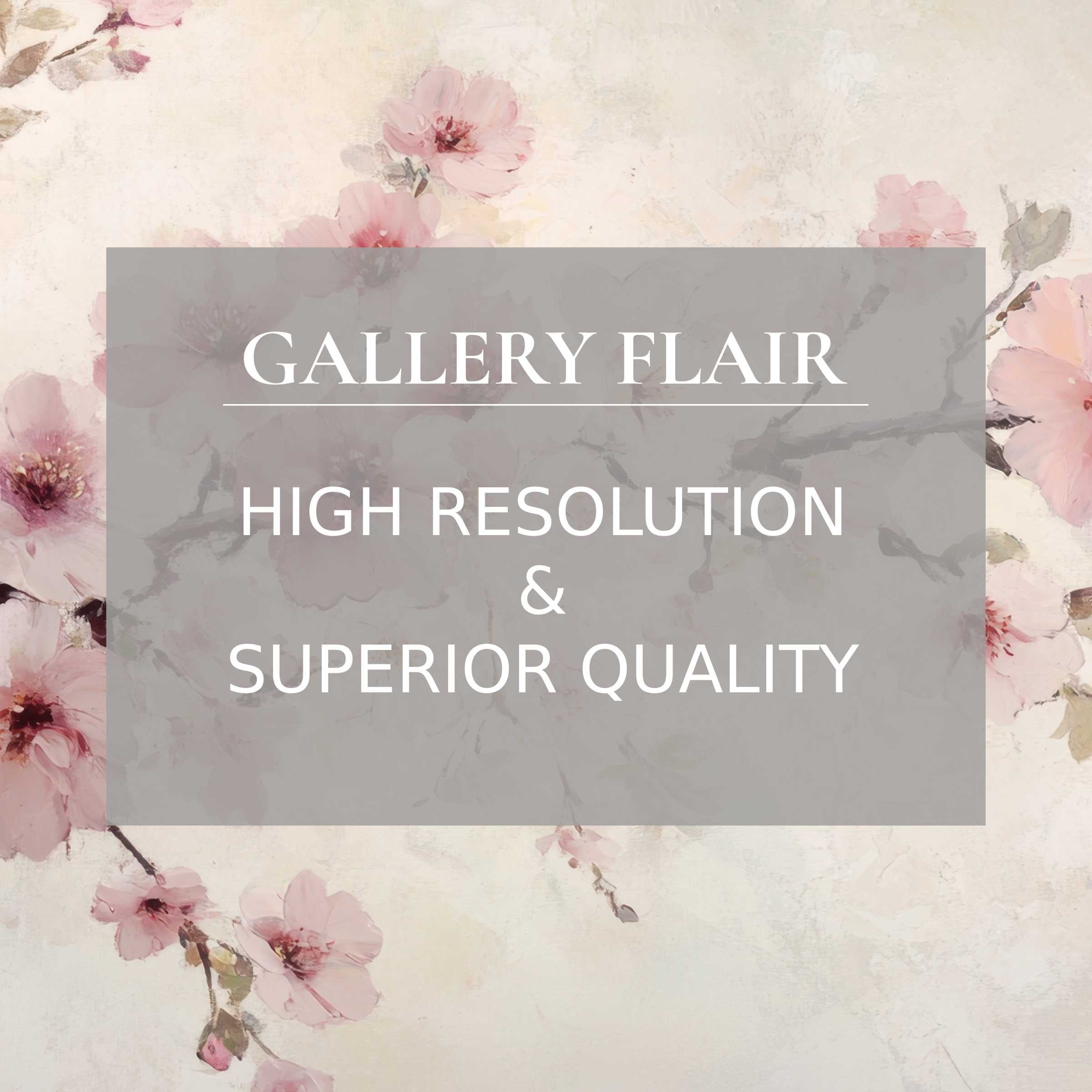 Elegant floral Frame TV picture showcasing soft pink blossoms with refined detail and pristine, high-resolution clarity