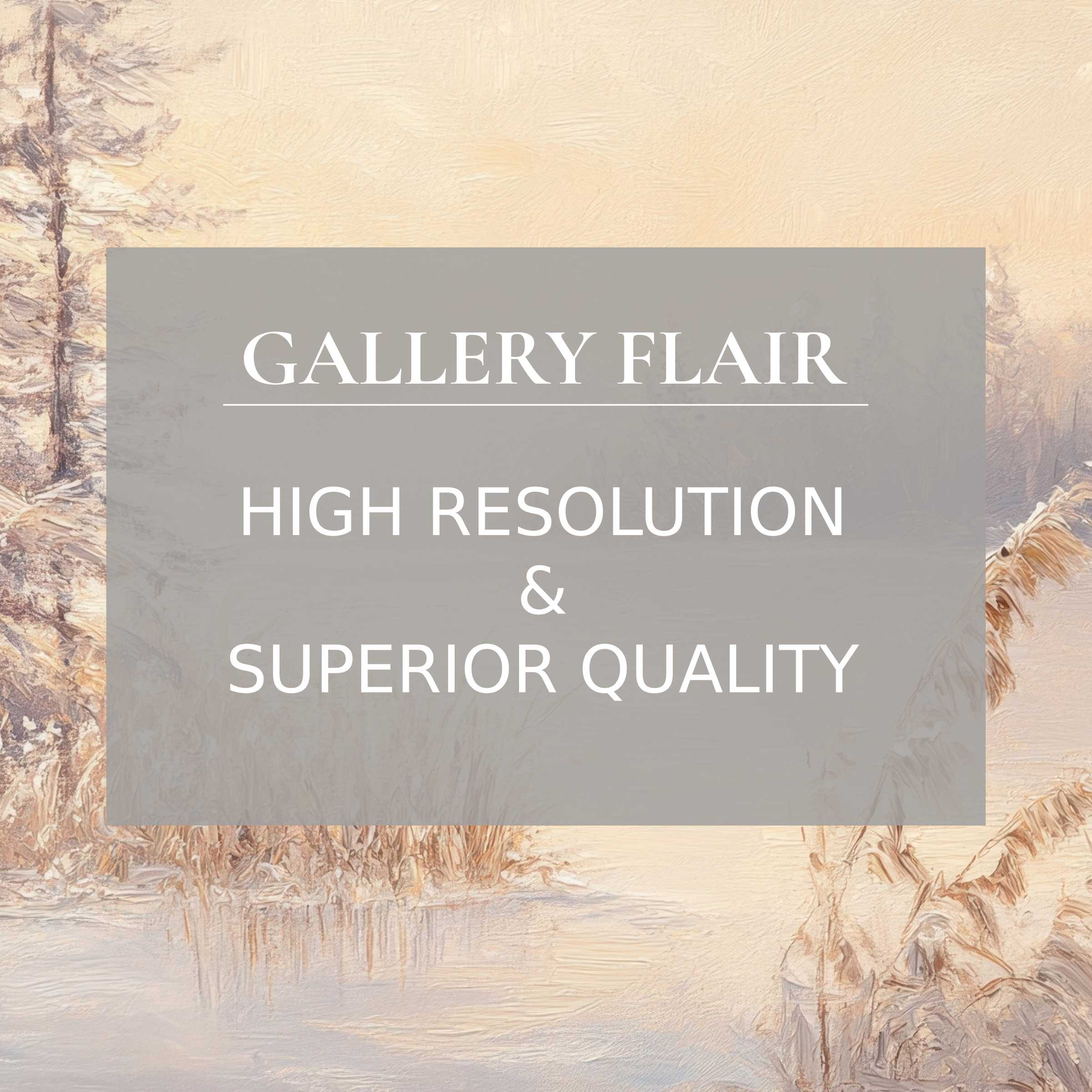 Winter printable art with serene, textured brushstrokes in soft neutrals, elevating modern interiors with refined, calming elegance