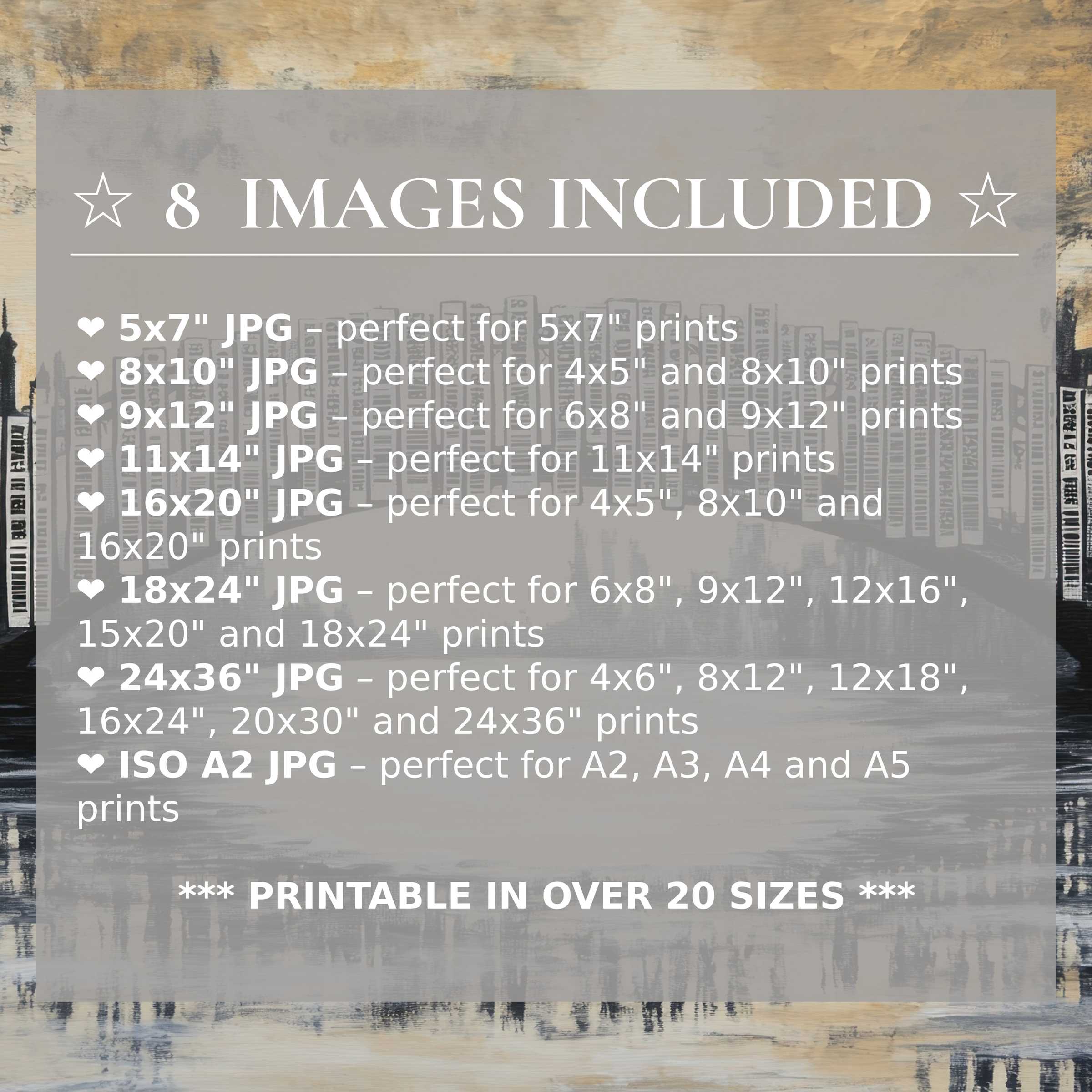 Radiant tree digital print with soothing teal and amber hues, offered in 8 high-quality sizes included for seamless modern decor elegance