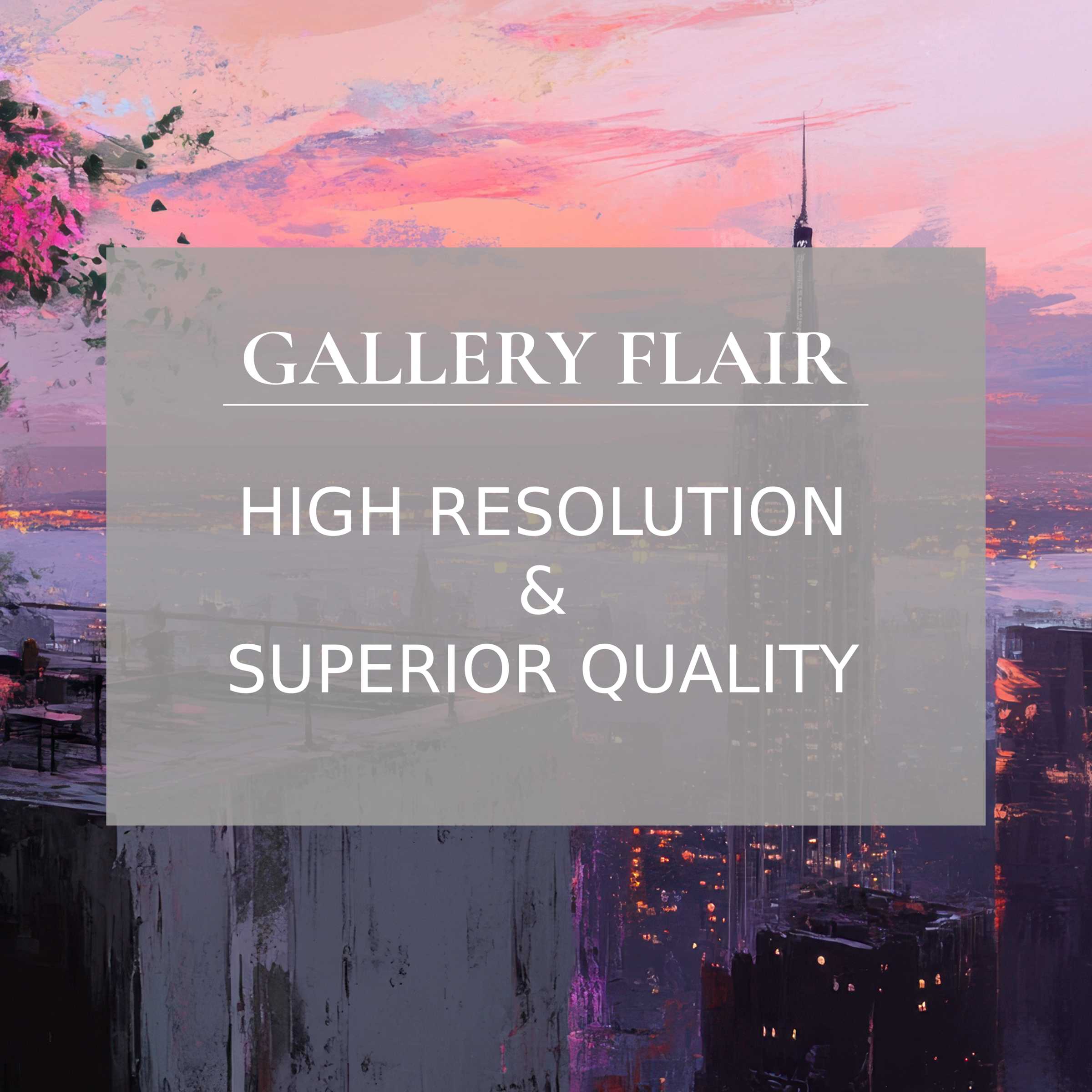 Elegant urban Frame TV picture showcasing refined cityscape with high resolution and exquisite visual clarity