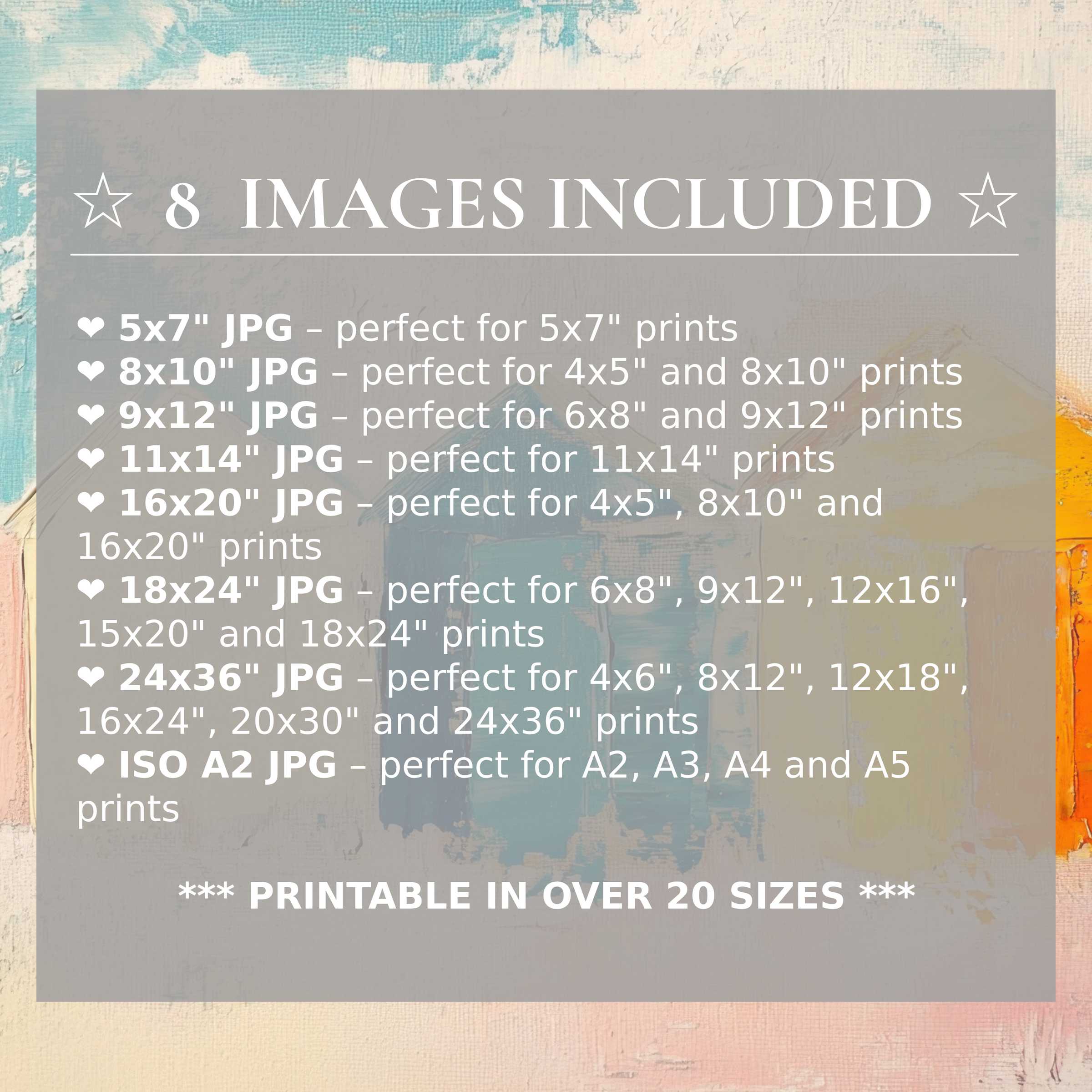 Radiant beach digital print in soft turquoise and warm beige, elevating modern interiors with style; includes 8 high-quality sizes