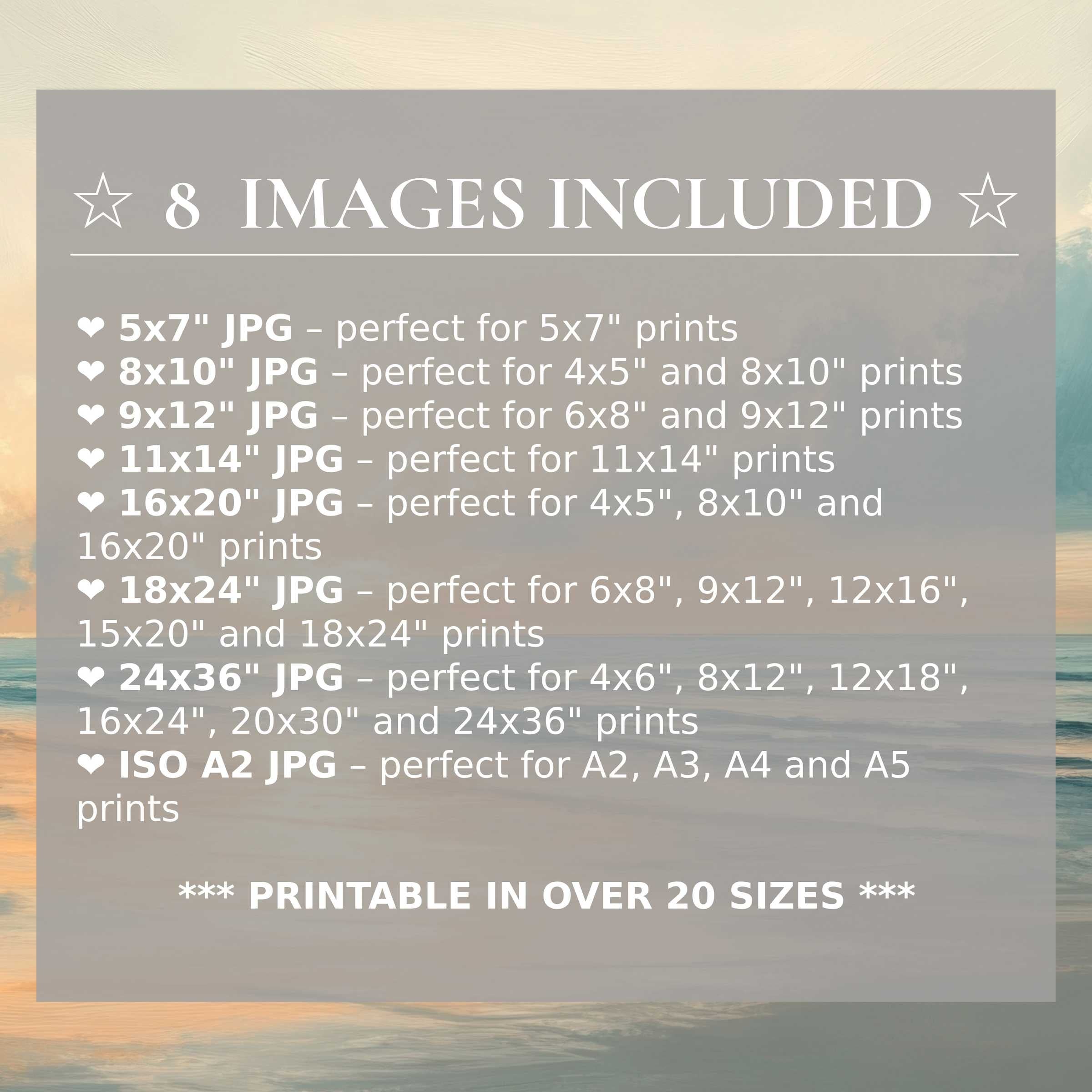 Radiant summer digital print with serene golden and teal hues, elevating modern interiors in 8 high-quality sizes included