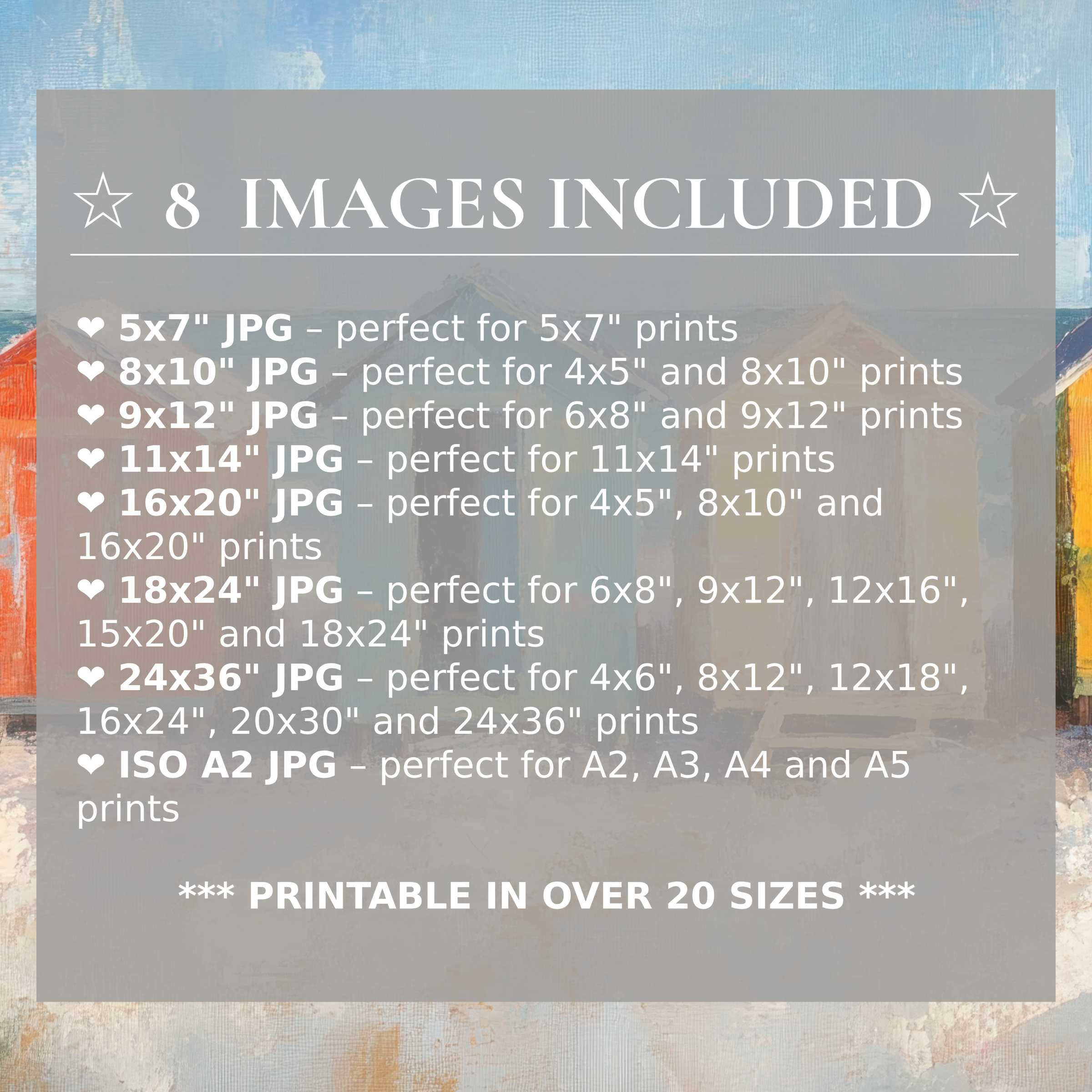Coastal digital print radiates calming blues and warm hues, included in 8 high-res sizes, perfectly elevating modern interiors with versatile elegance