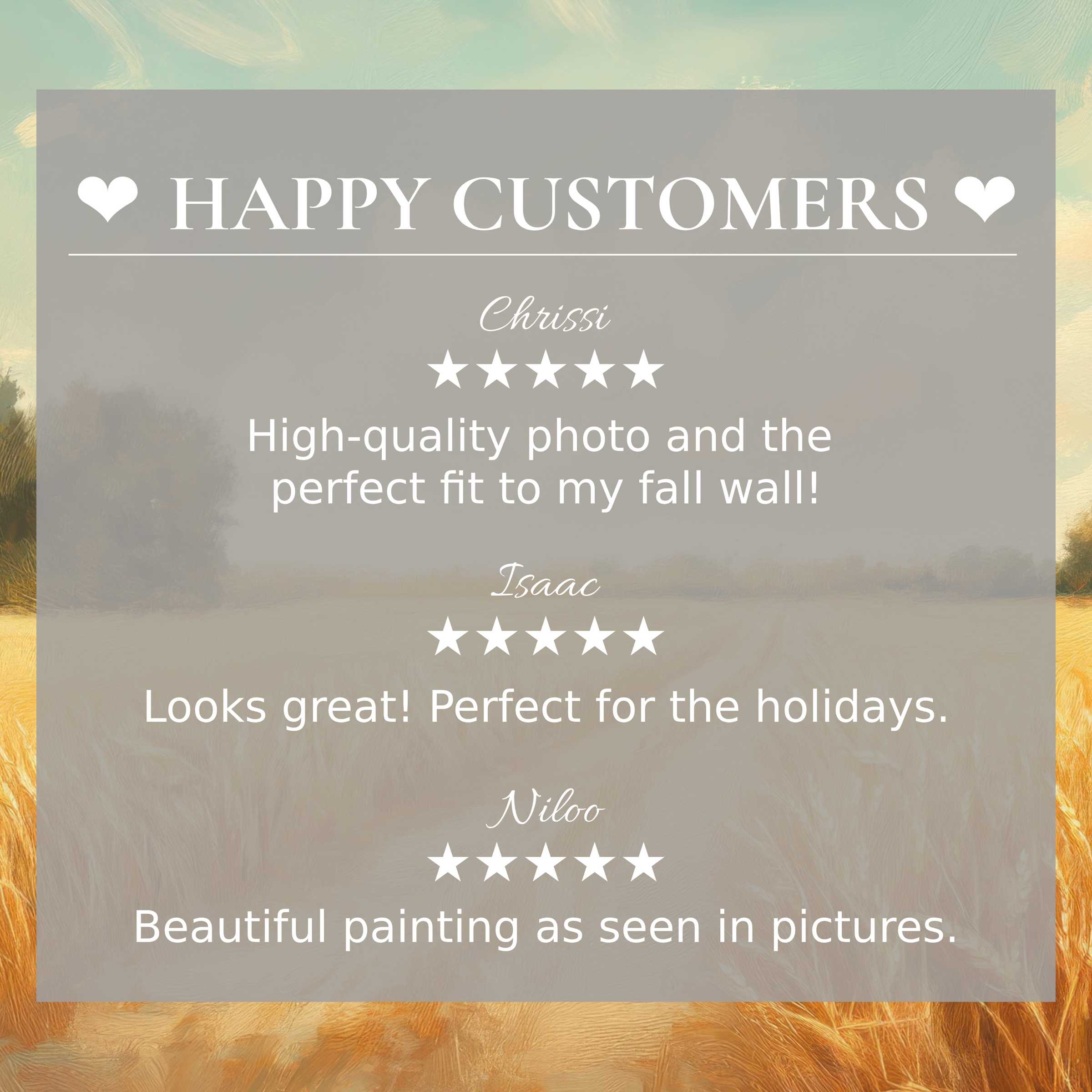 summer art for Frame TV with abstract sunset hues, showcasing elegant style and shining reviews of a happy customer