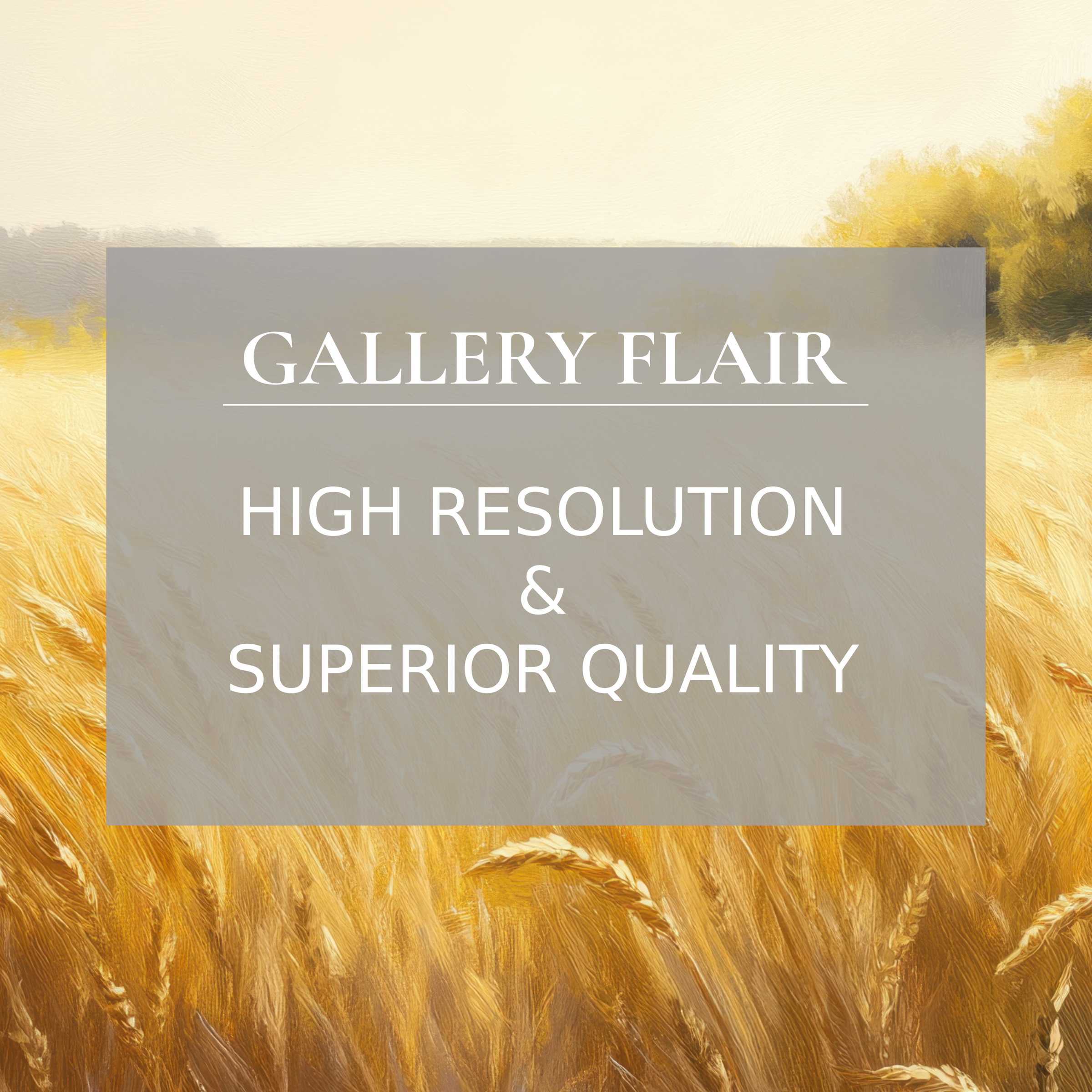 Golden wheat fields bathed in soft sunlight evoke a calming, radiant ambiance; a premium landscape printable art that enriches modern interiors with exquisite detail and timeless elegance