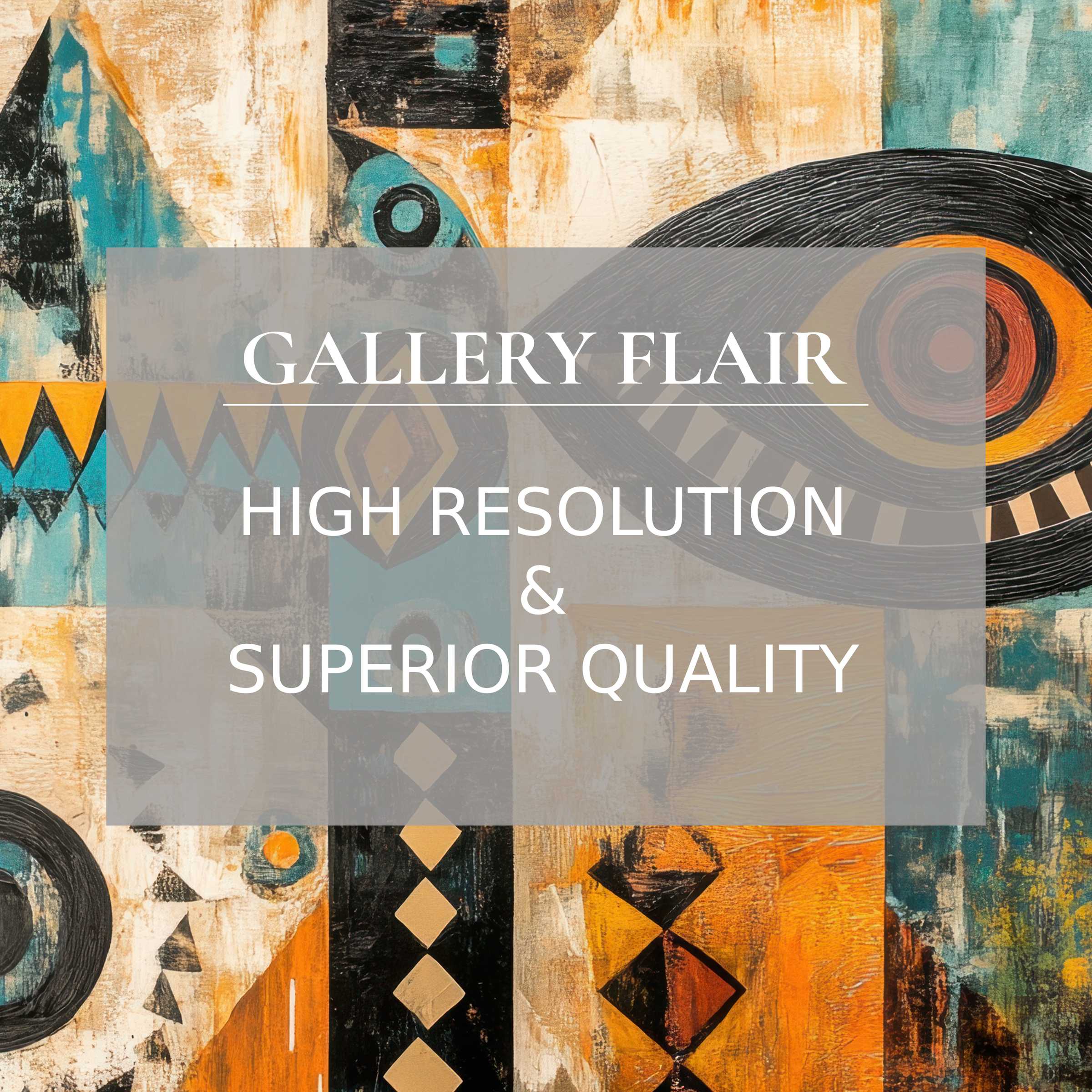 Boho printable art featuring radiant terracotta and teal tones with intricate tribal patterns, elevating modern interiors