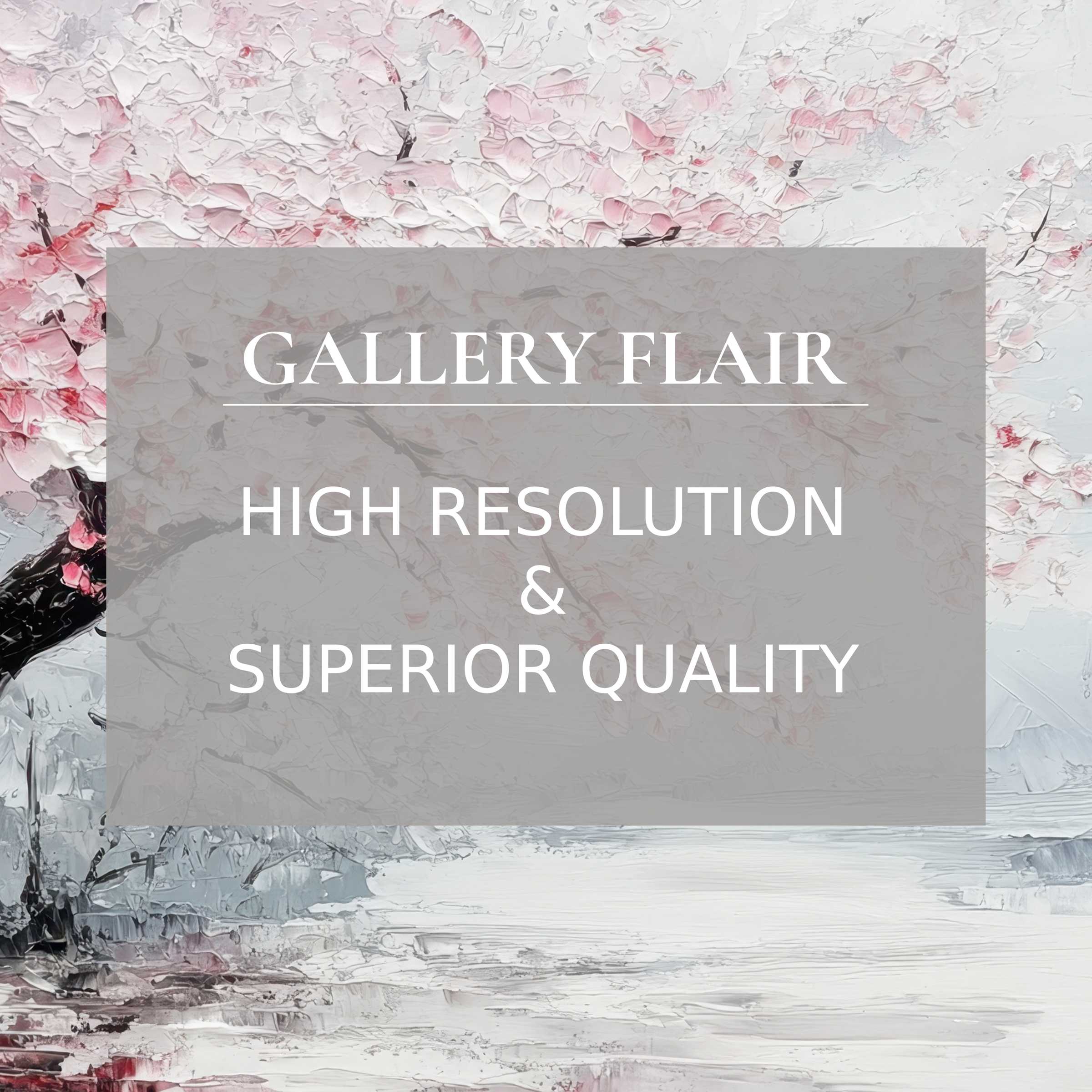 Calming tree printable art with delicate pink blossoms, detailed texture, elevating serene, modern interiors