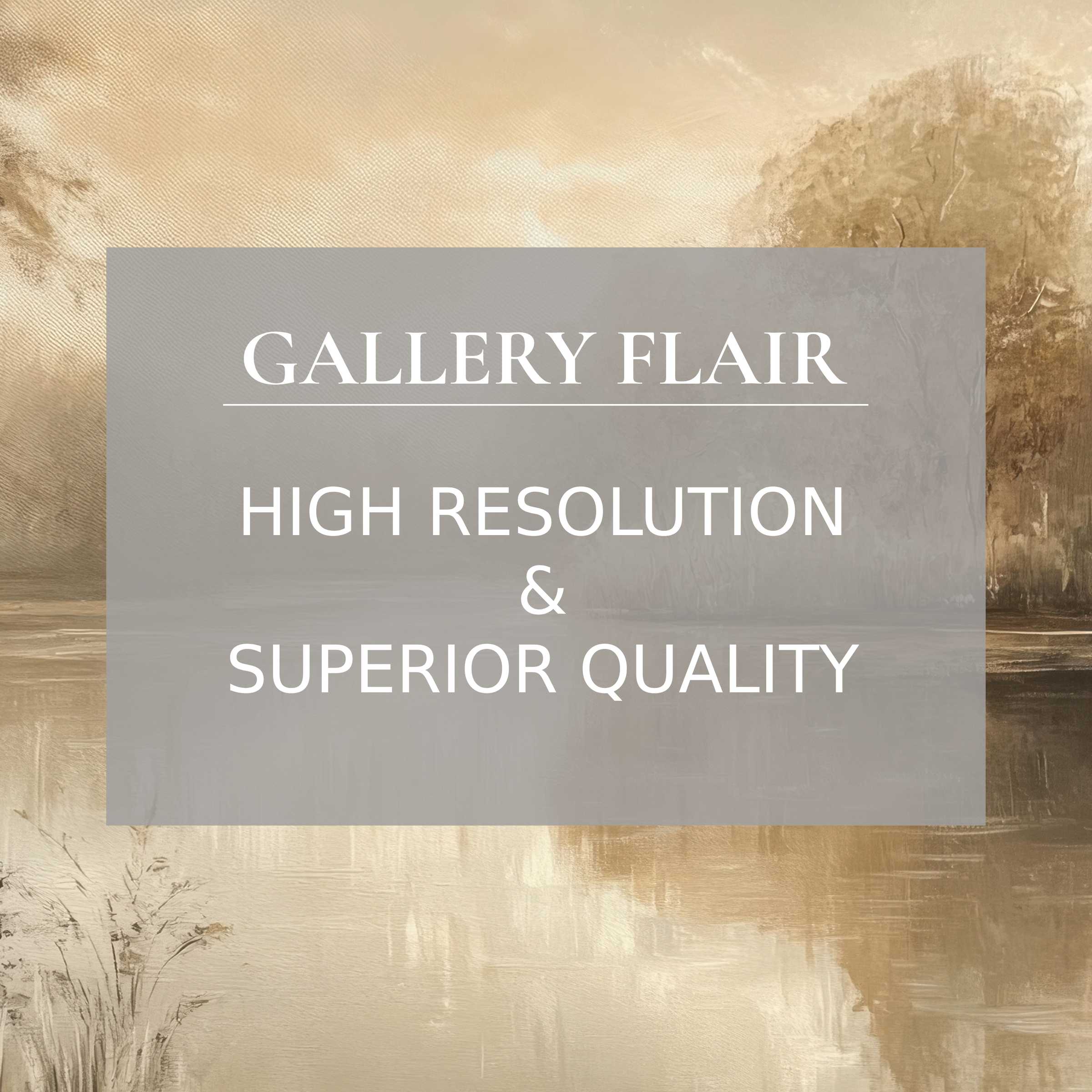 Serene landscape printable art in warm, muted tones, offering refined detail and a calming ambiance to elevate modern home decor