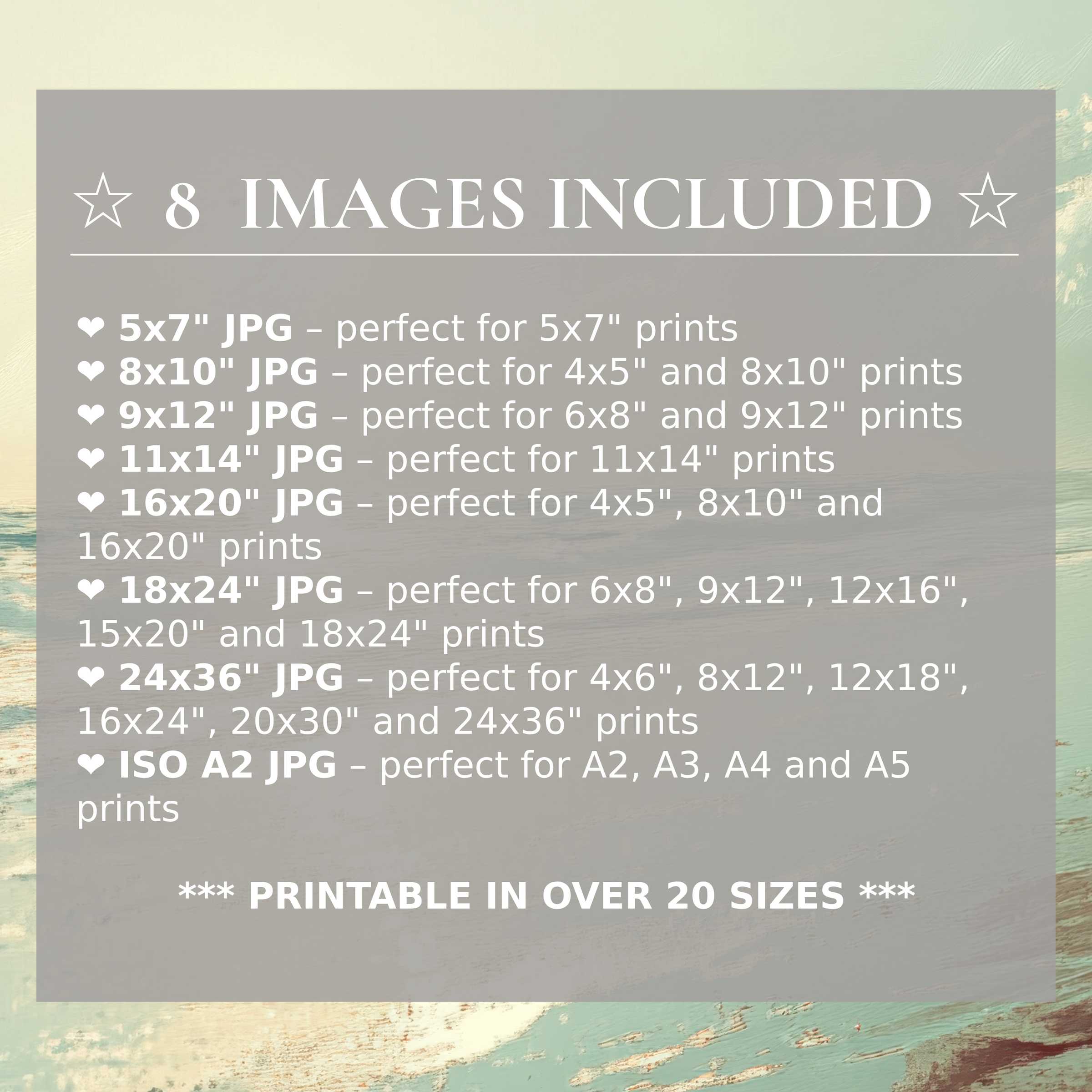 Radiant summer digital print in soothing seafoam and sandy beige, included in 8 premium sizes to elevate modern interiors