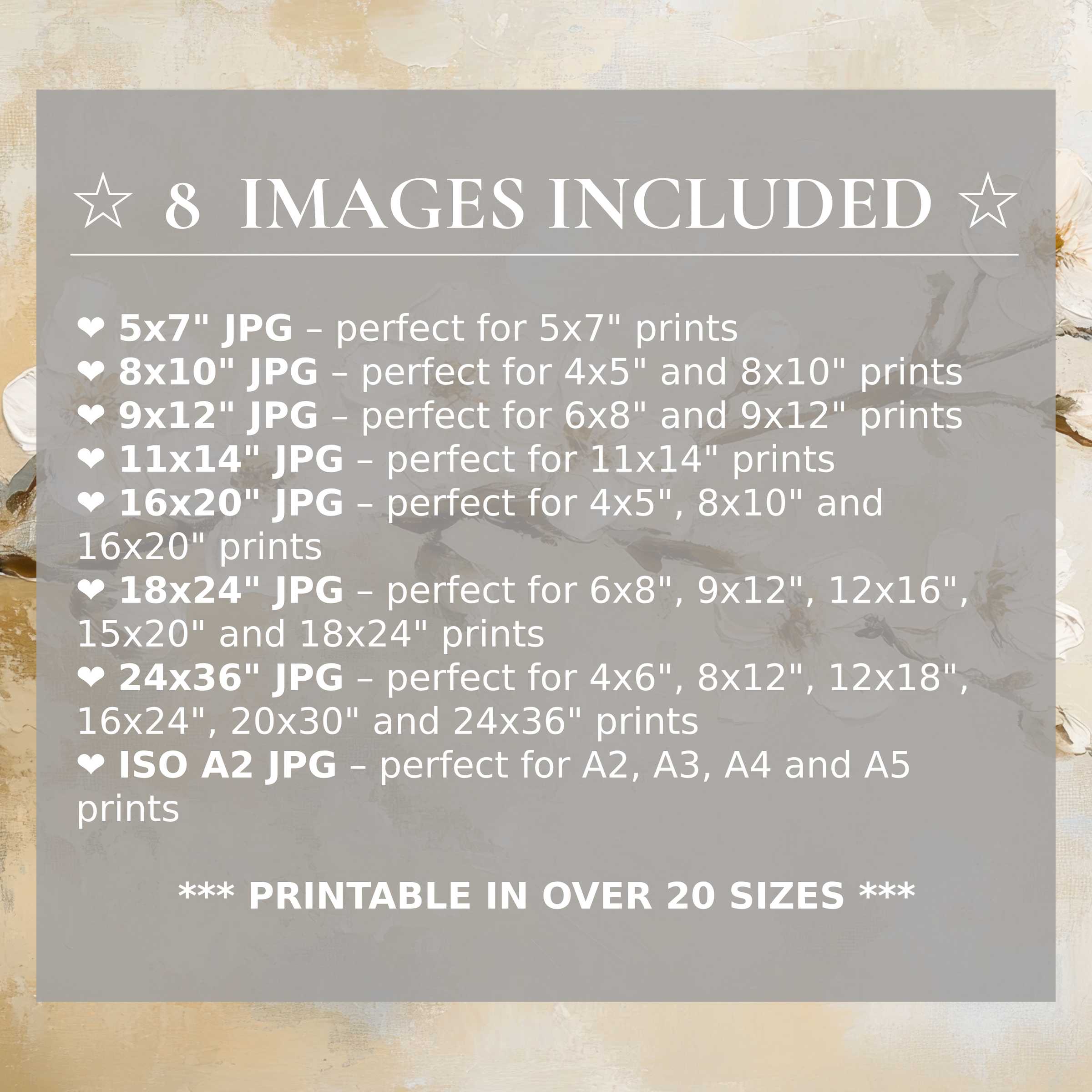 Spring digital print featuring radiant golds and soft neutrals, offered in 8 high-quality sizes to elevate modern interiors with timeless style and versatile luxury