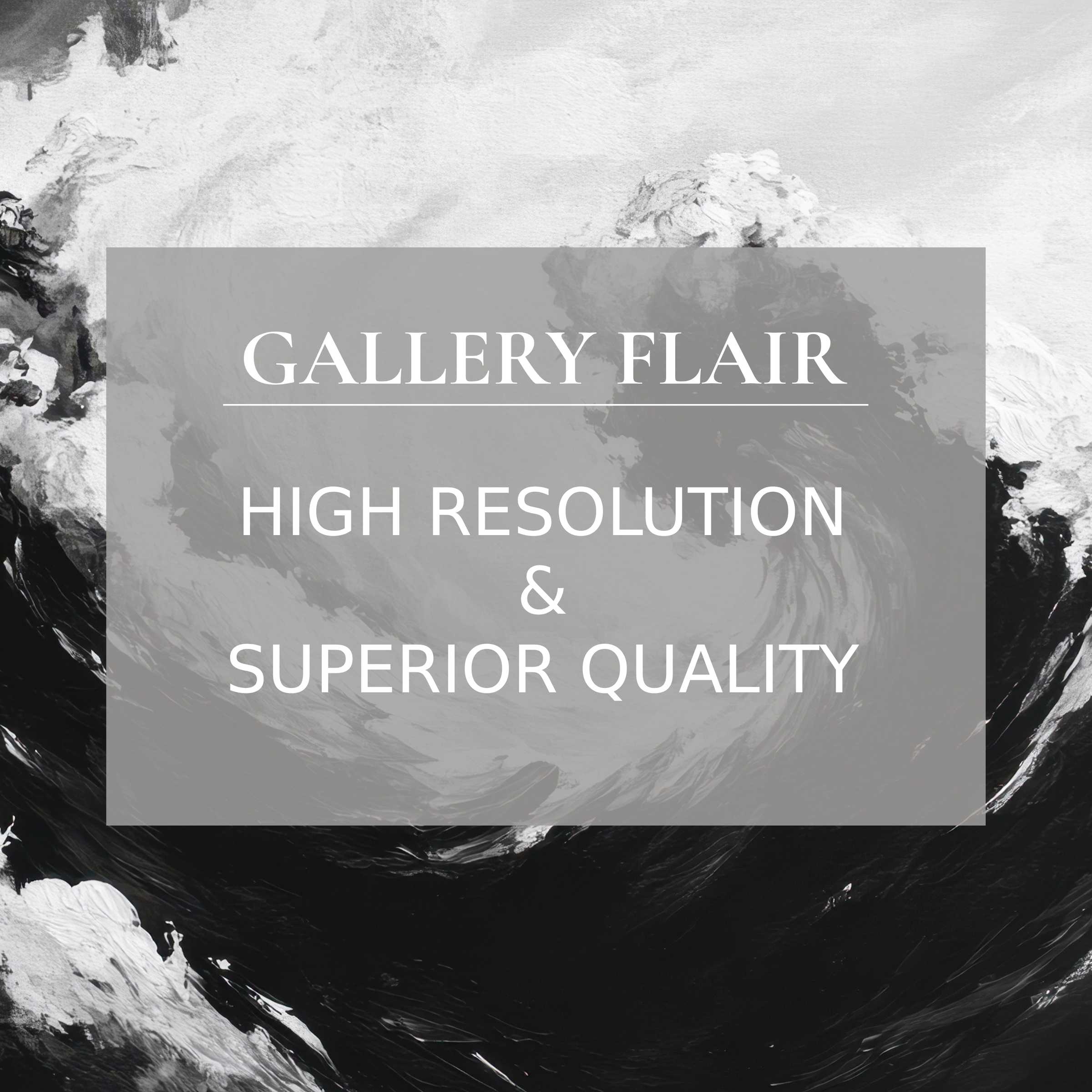 Black and white printable art with bold contrasts and intricate textures, adding a sophisticated, modern elegance