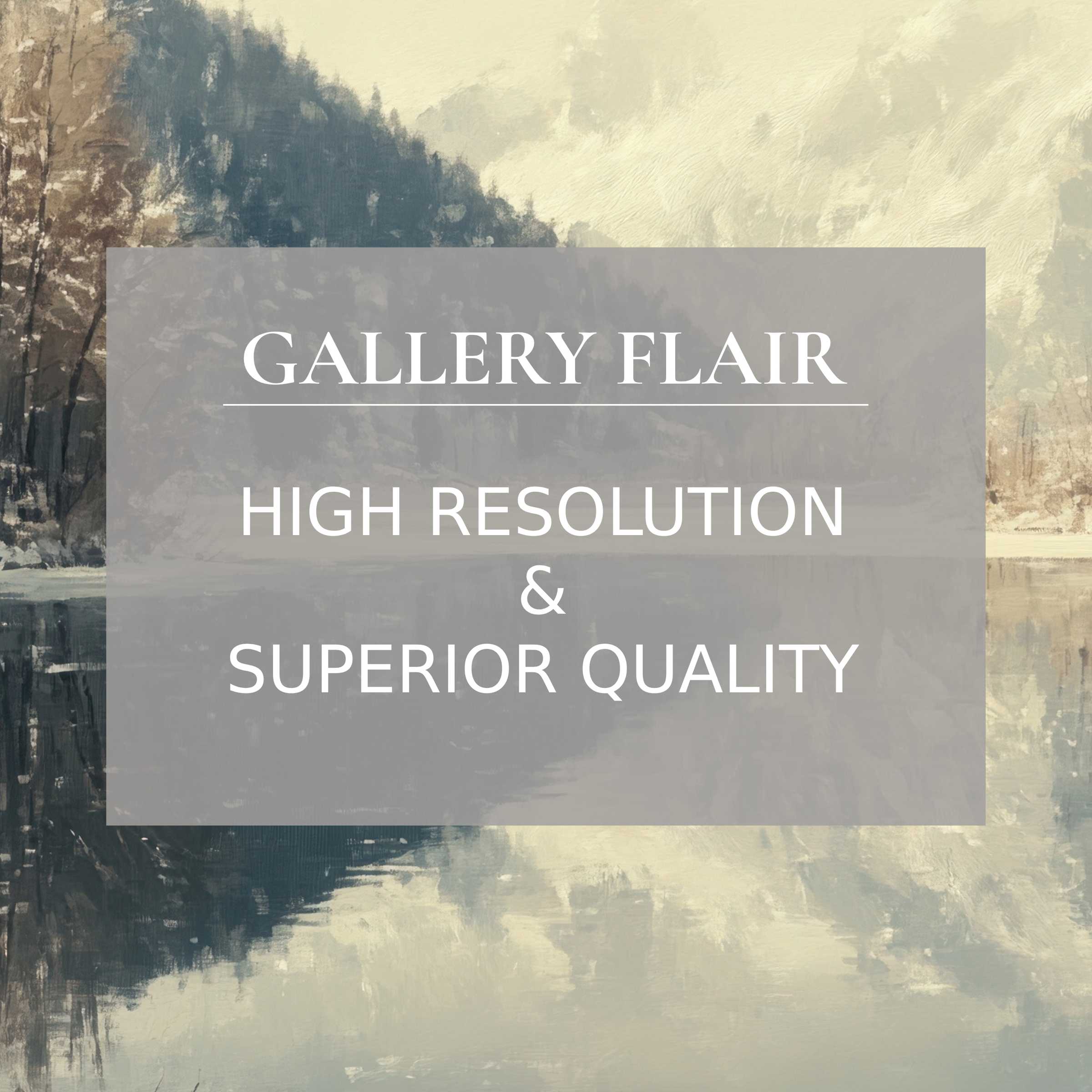 Elegant, high-resolution winter Frame TV picture with refined brushstrokes showcasing serene, muted natural beauty and clarity